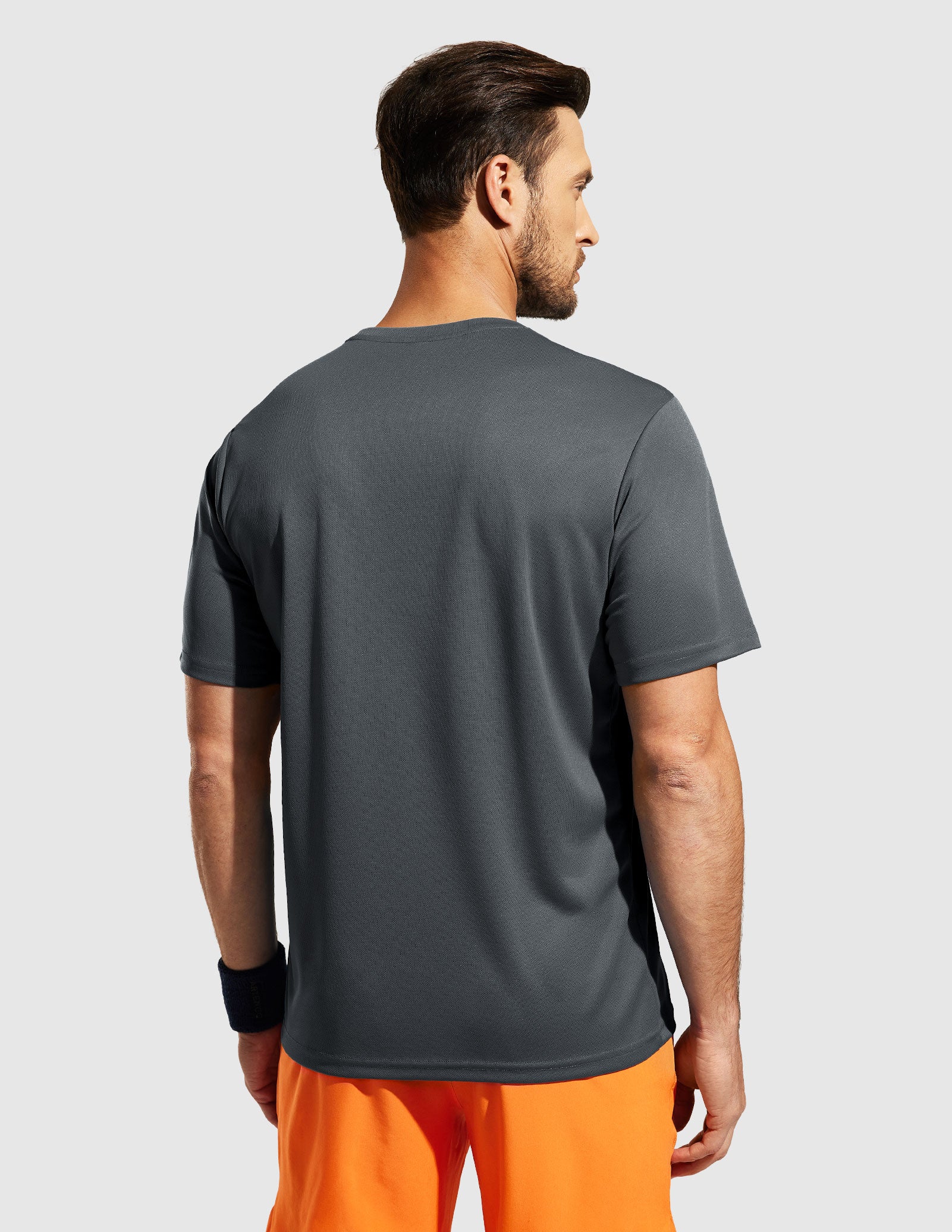 MIER Men's Dry Fit Sports T Shirts Quick Dry Lightweight and Moisture Wicking Men's T-Shirts