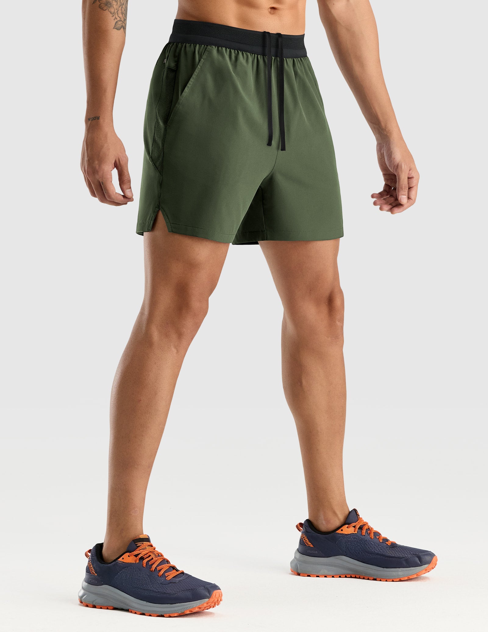 MIER Men’s 5” Quick Dry Performance Shorts with 3 Pockets Men's Shorts
