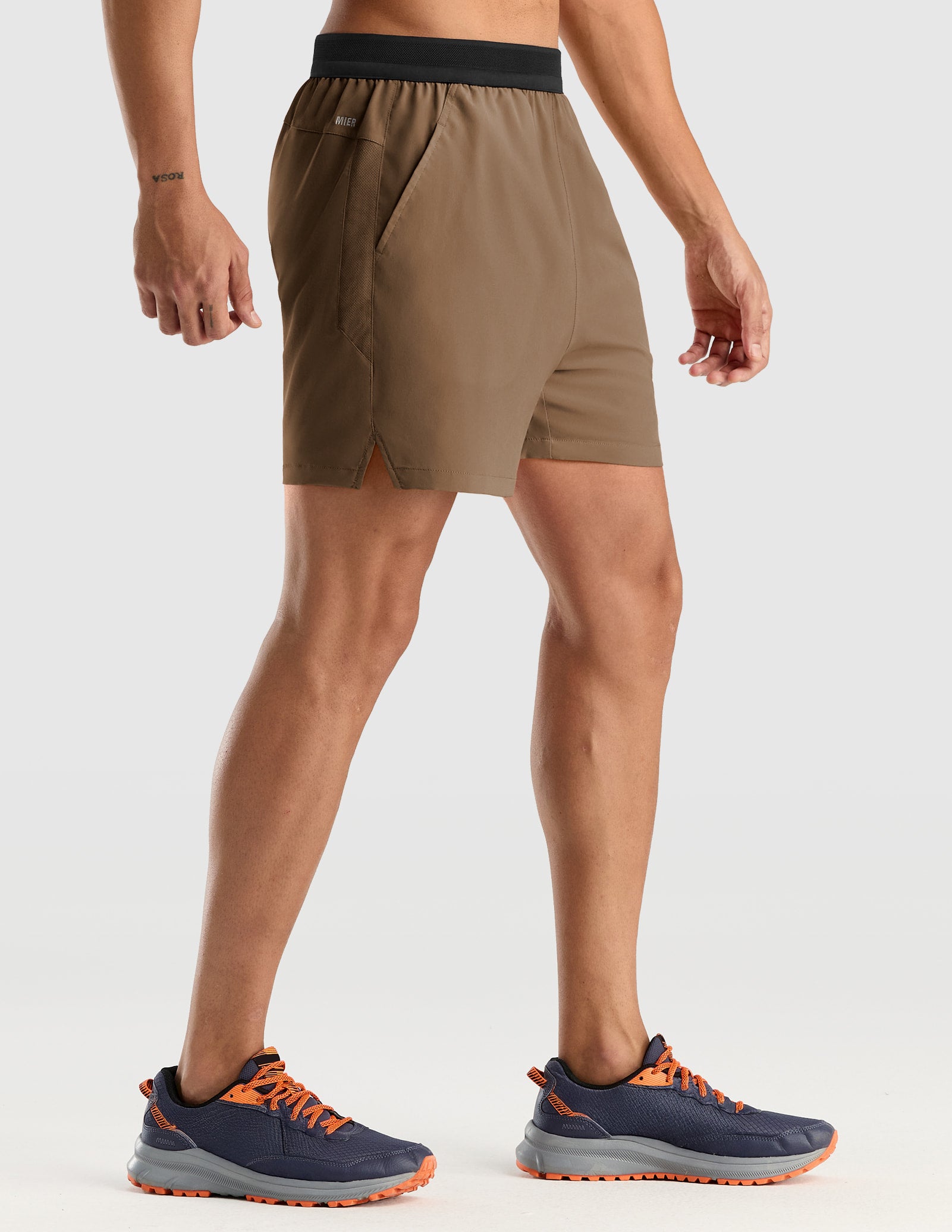 MIER Men’s 5” Quick Dry Performance Shorts with 3 Pockets Men's Shorts