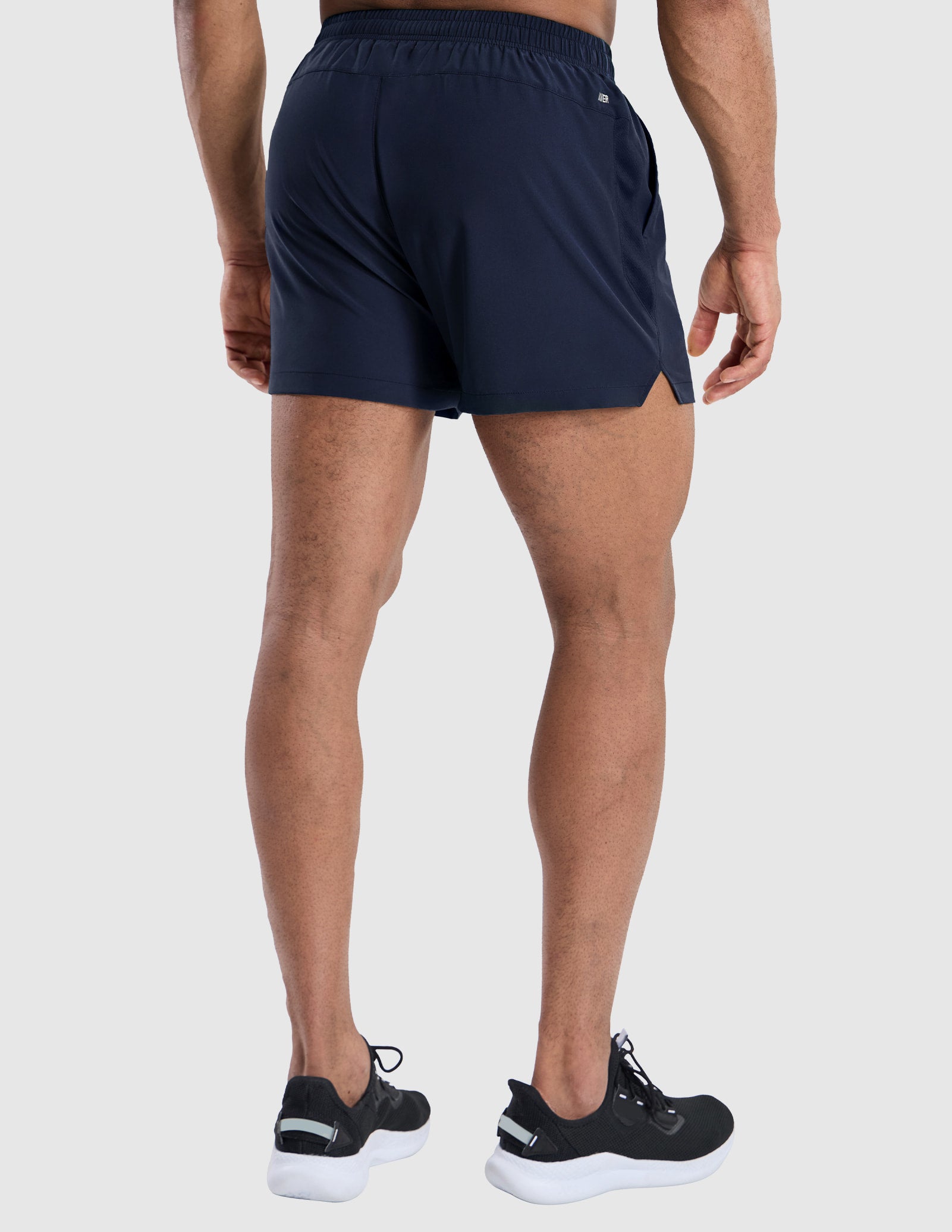 MIER Men's 3 Inch Running Shorts with Liner and Pockets Men's Shorts