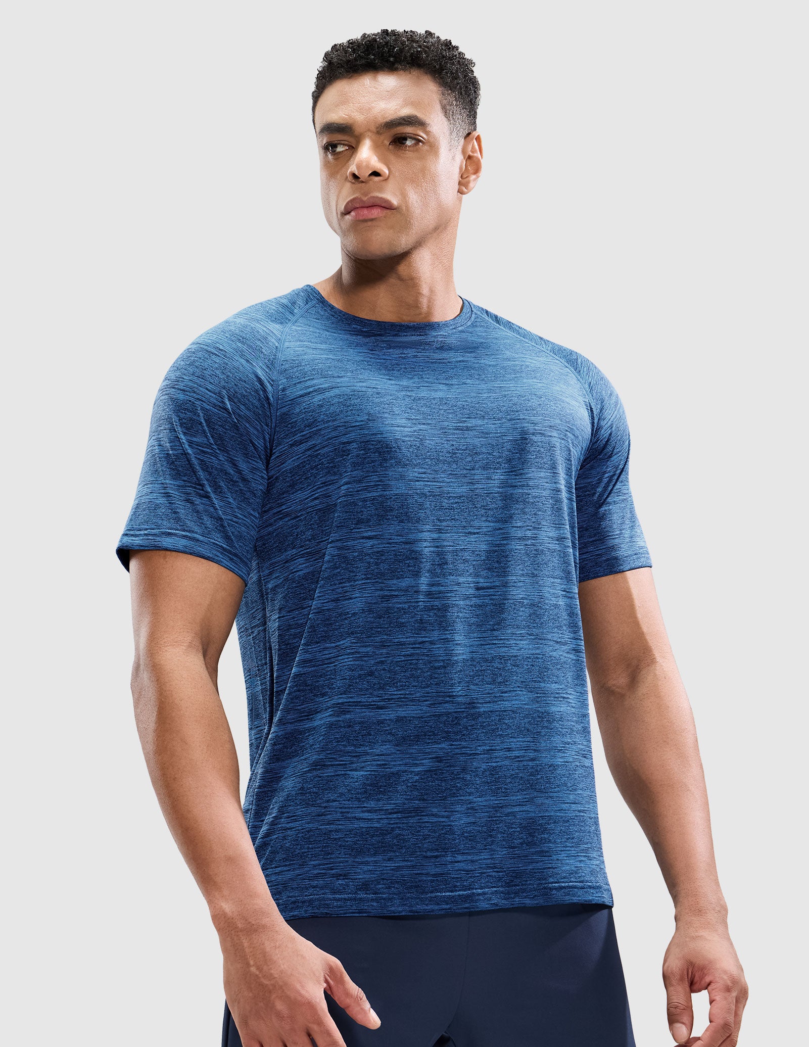 Men's Dry Fit Workout T-Shirts Athletic Running Tee