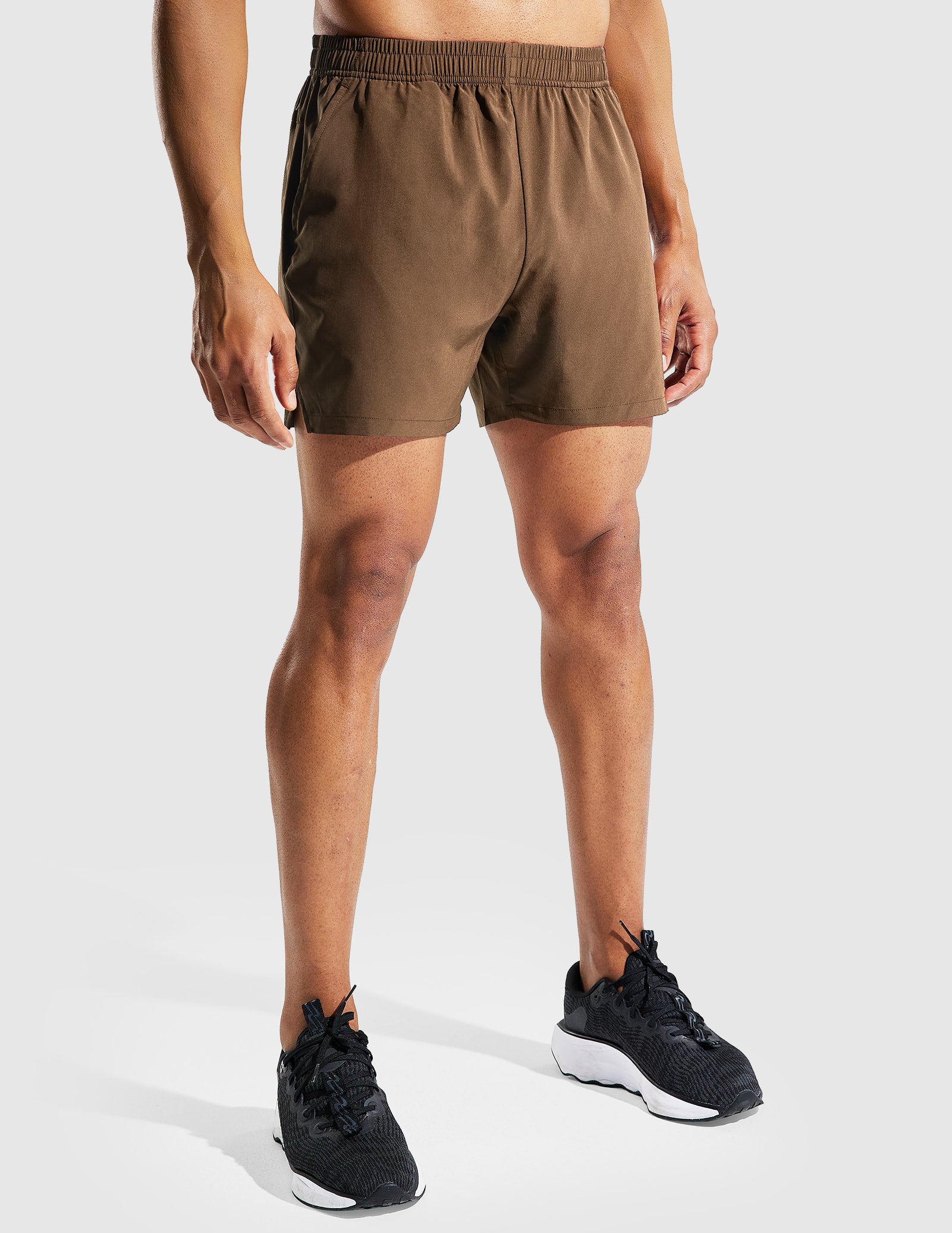 Men's Quick Dry Running Athletic Shorts with Pockets 5 Inch