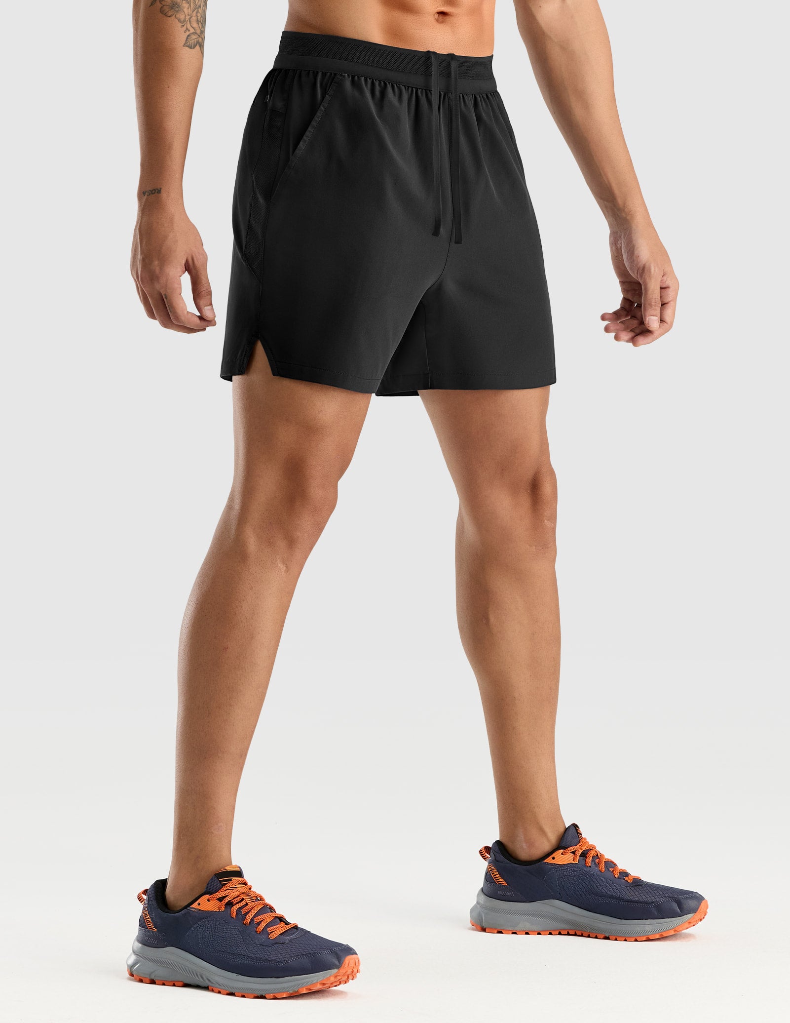 MIER Men’s 5” Quick Dry Performance Shorts with 3 Pockets Men's Shorts