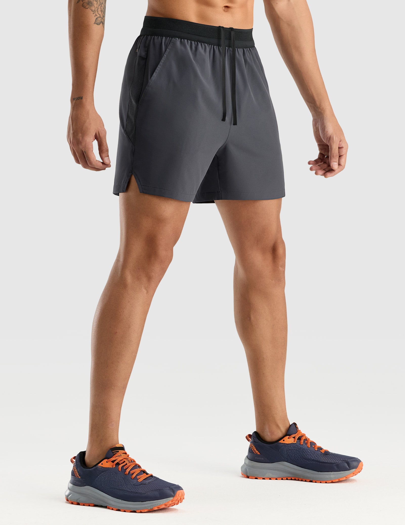 MIER Men’s 5” Quick Dry Performance Shorts with 3 Pockets Men's Shorts