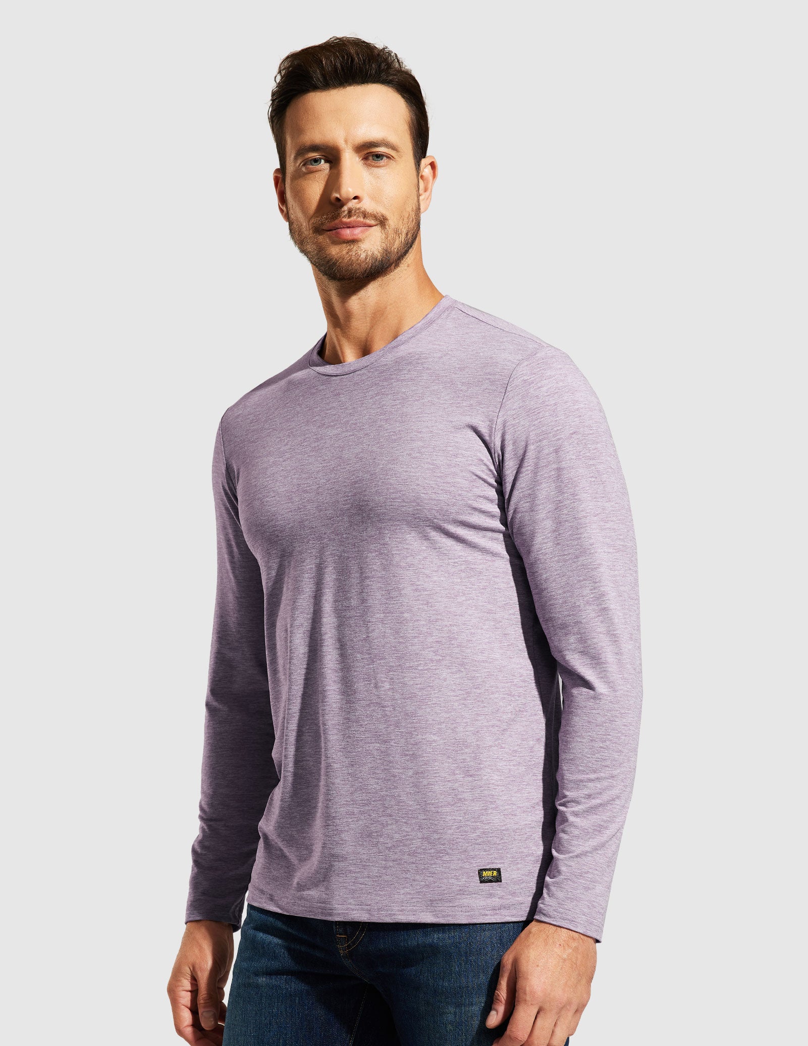 Men’s X-Sofort™ Buttery Soft Long Sleeve Athletic Crew Neck Tee