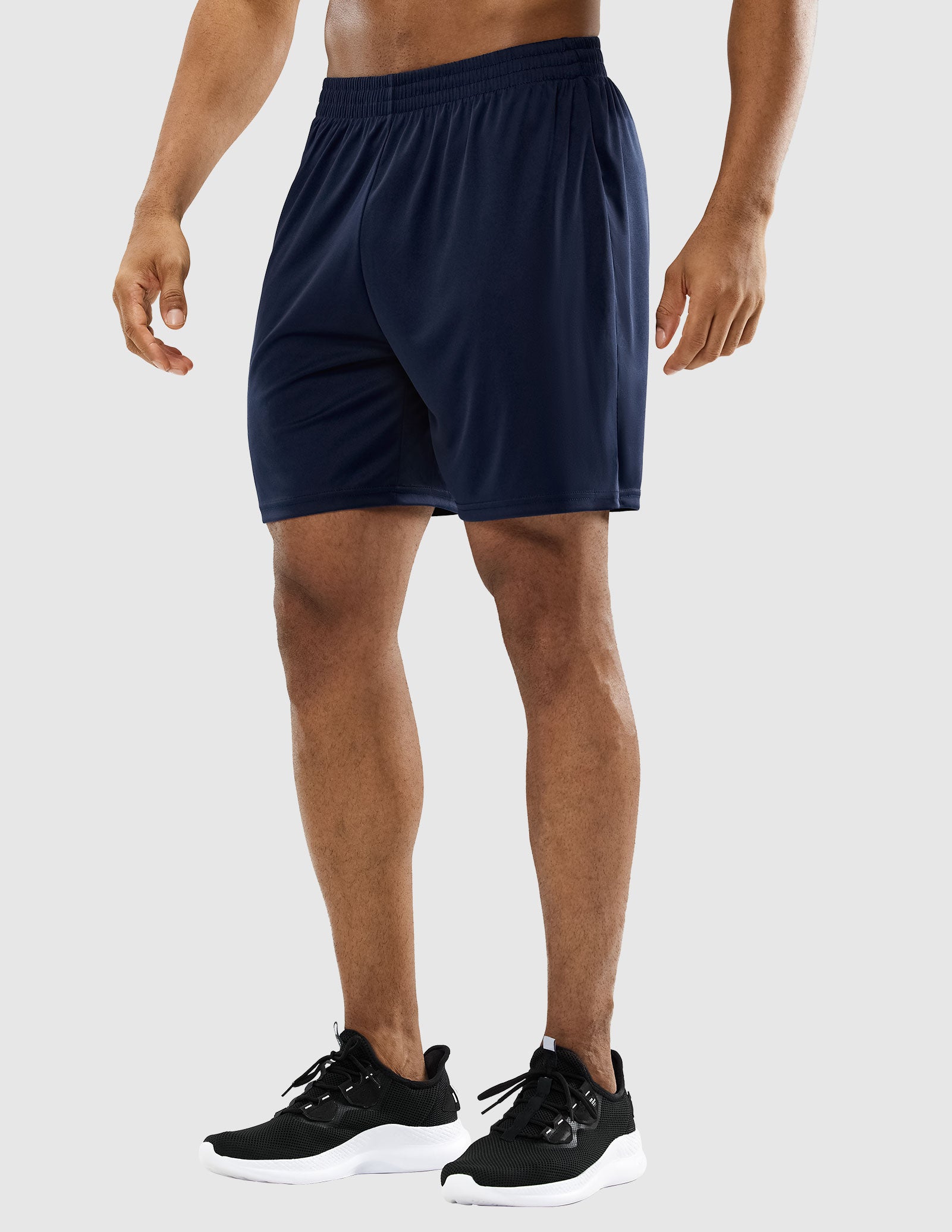 MIER Men Quick-Dry Athletic Running Shorts without Pockets Men's Shorts