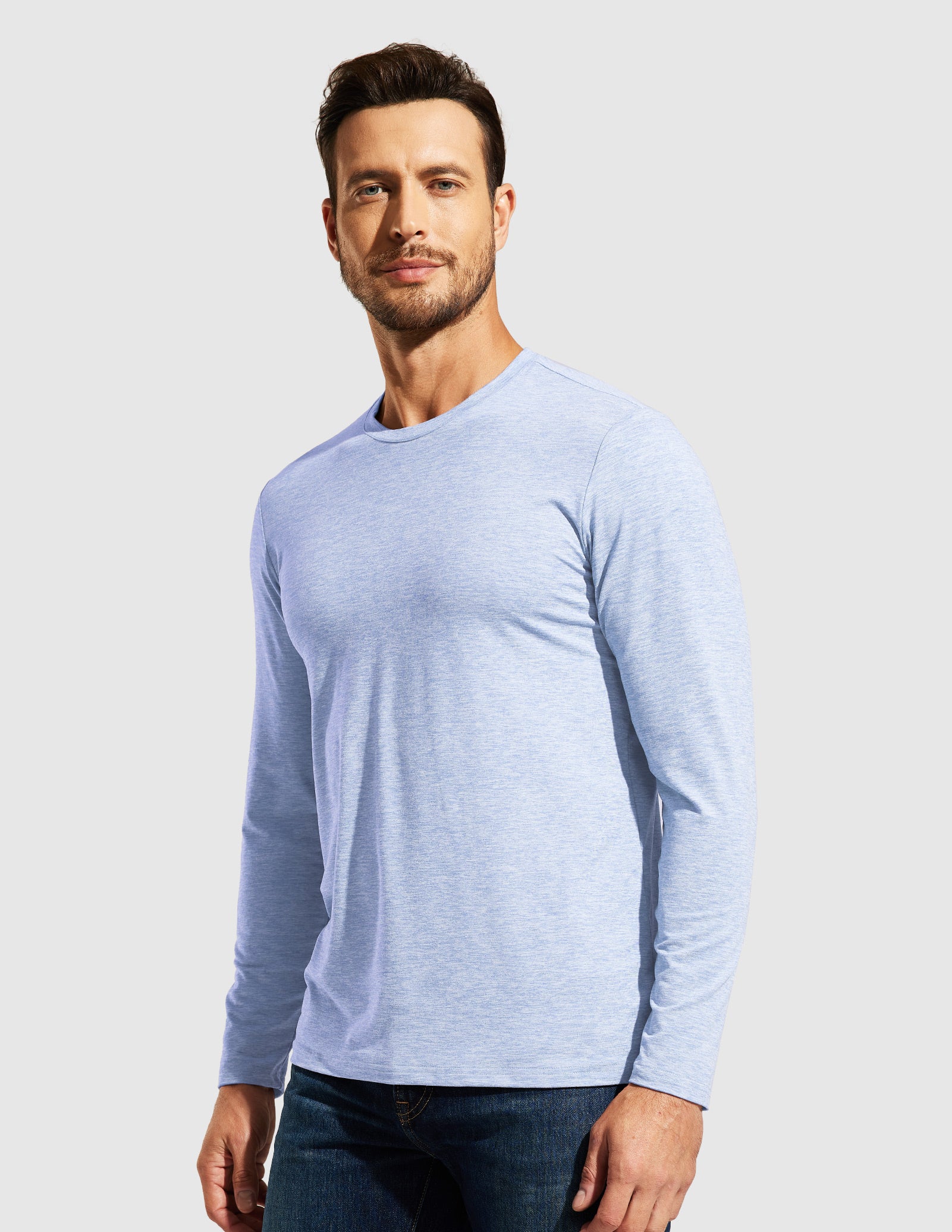 Men’s X-Sofort™ Buttery Soft Long Sleeve Athletic Crew Neck Tee
