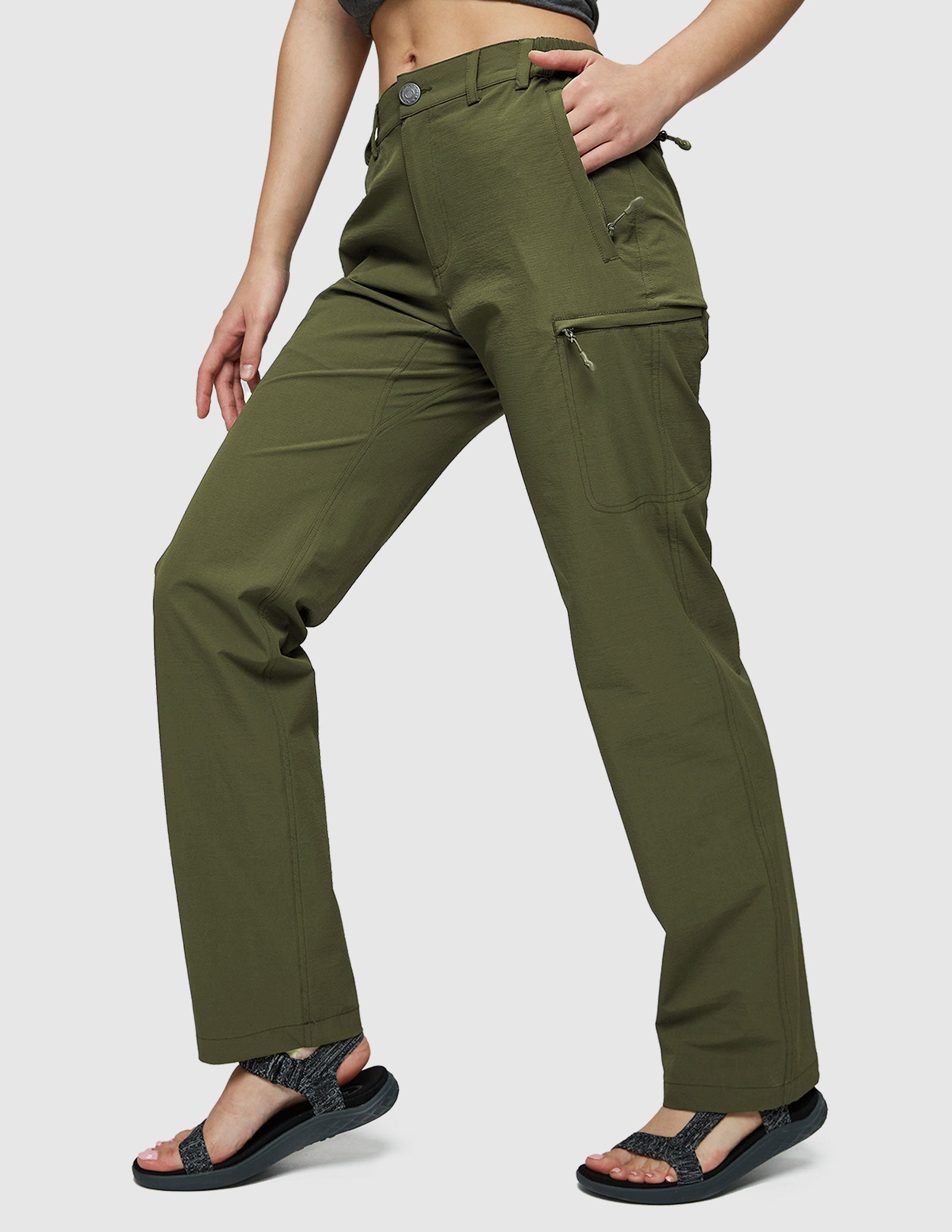 MIER Women Quick Dry Cargo Pants Tactical Hiking Pants