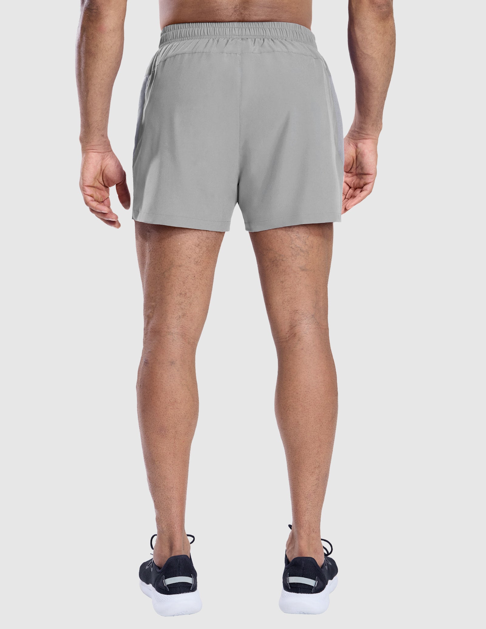 MIER Men's 3 Inch Running Shorts with Liner and Pockets Men's Shorts