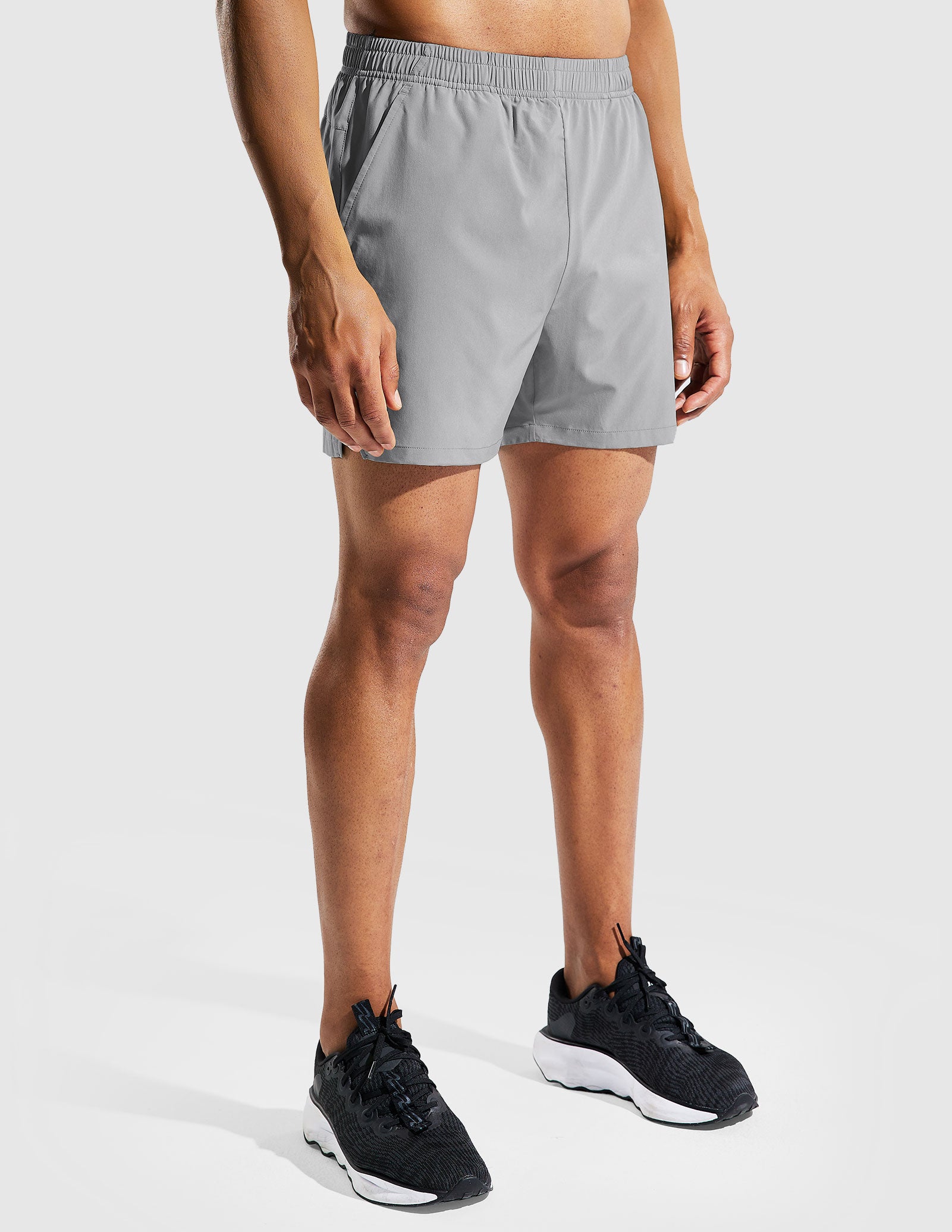 MIER Men's 5 Inch Quick Dry Running Shorts with Pockets Men's Shorts