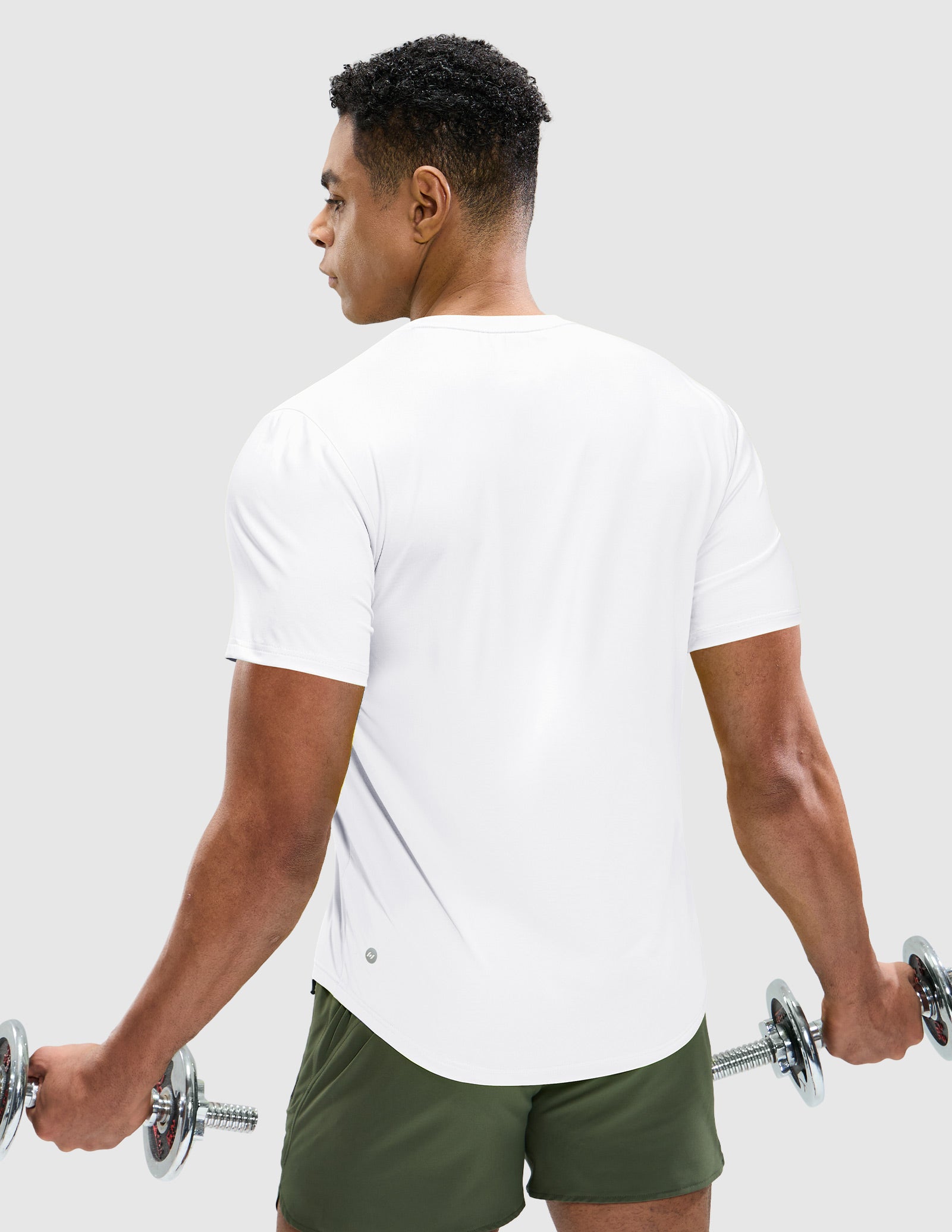 MIER Men’s Workout T-Shirt Dry Fit Short Sleeve UPF 50+ Running Tee Men's T-Shirts