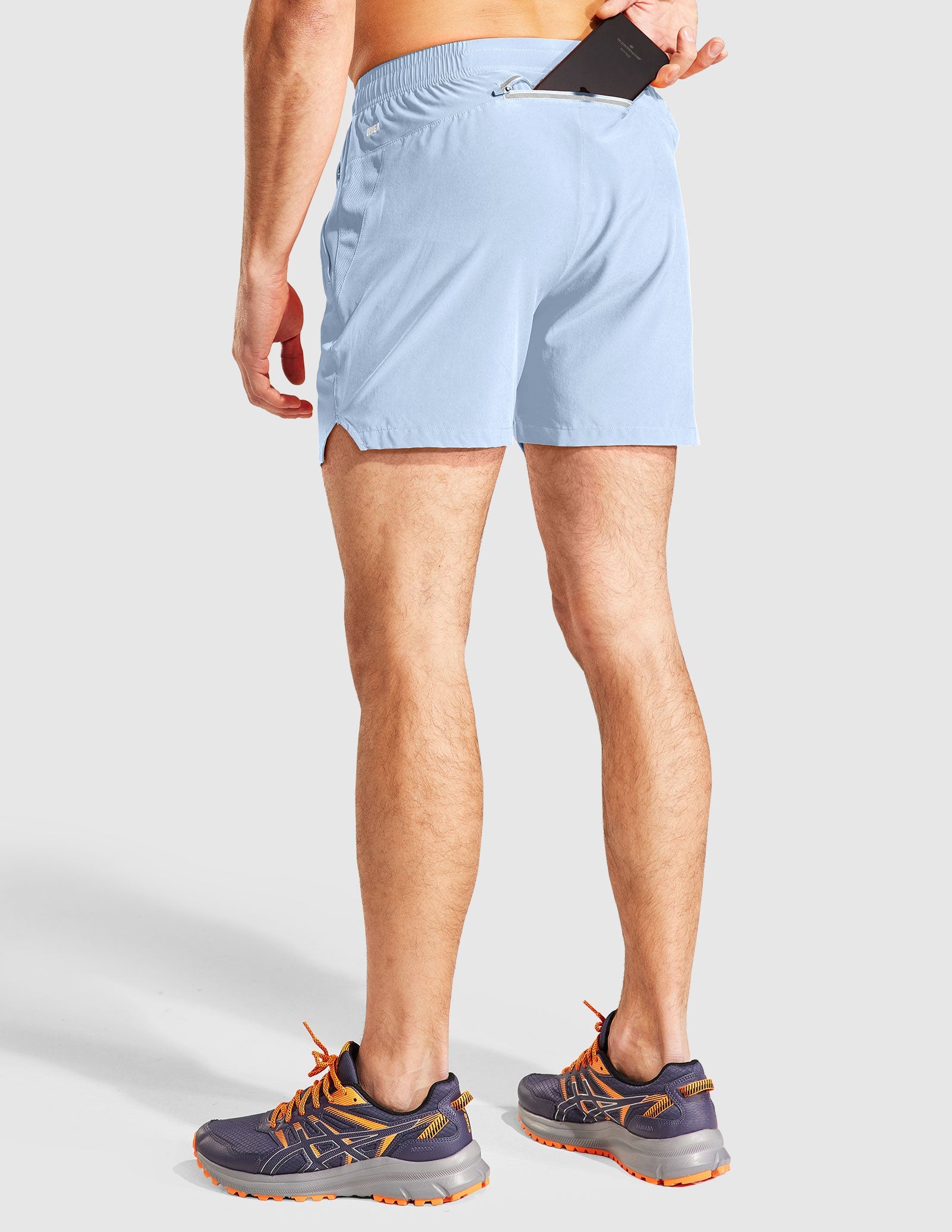 Men's PaceLite Shorts W/ Zipper Pockets 5"