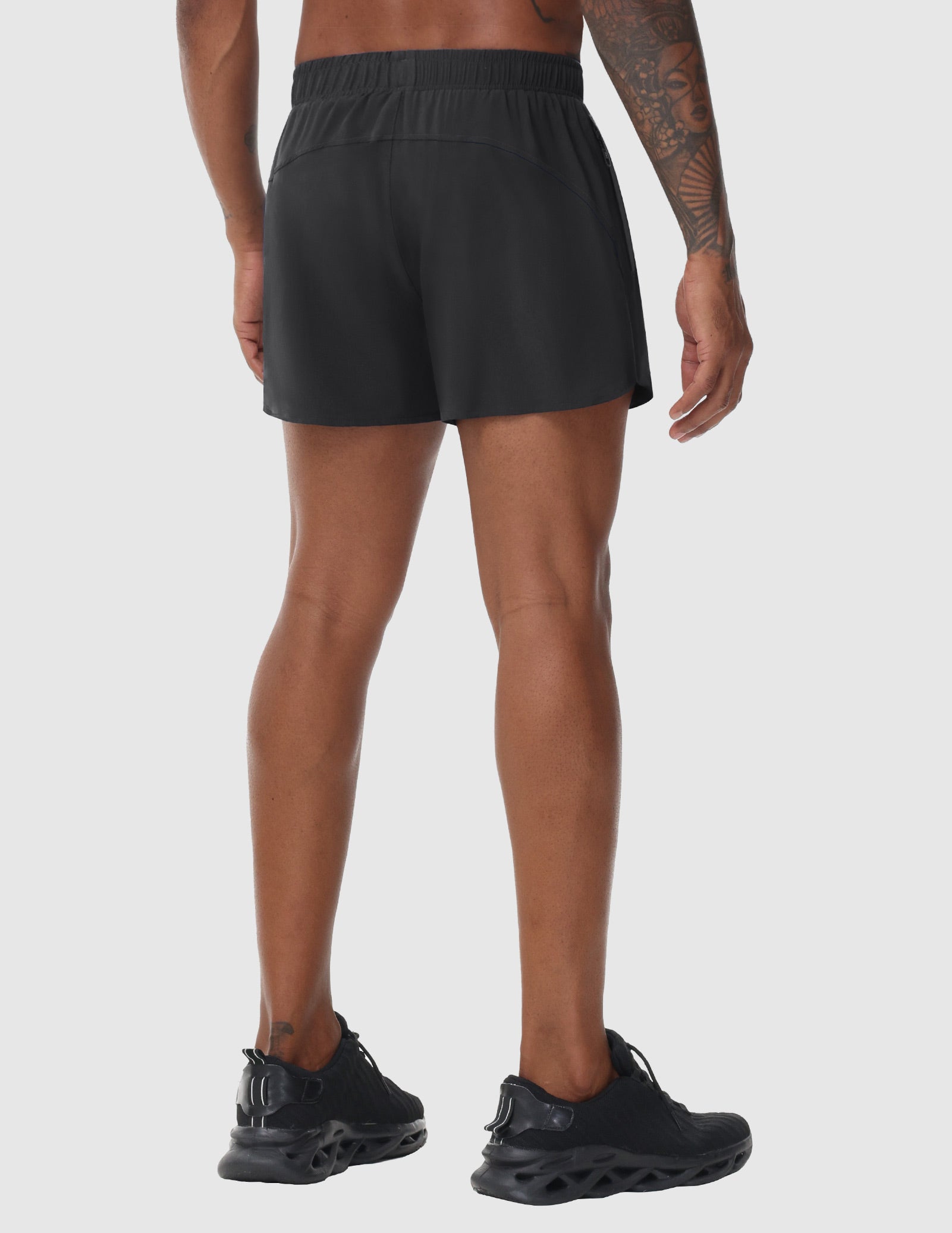 Men's PaceLite Logo Shorts W/Brief 3"