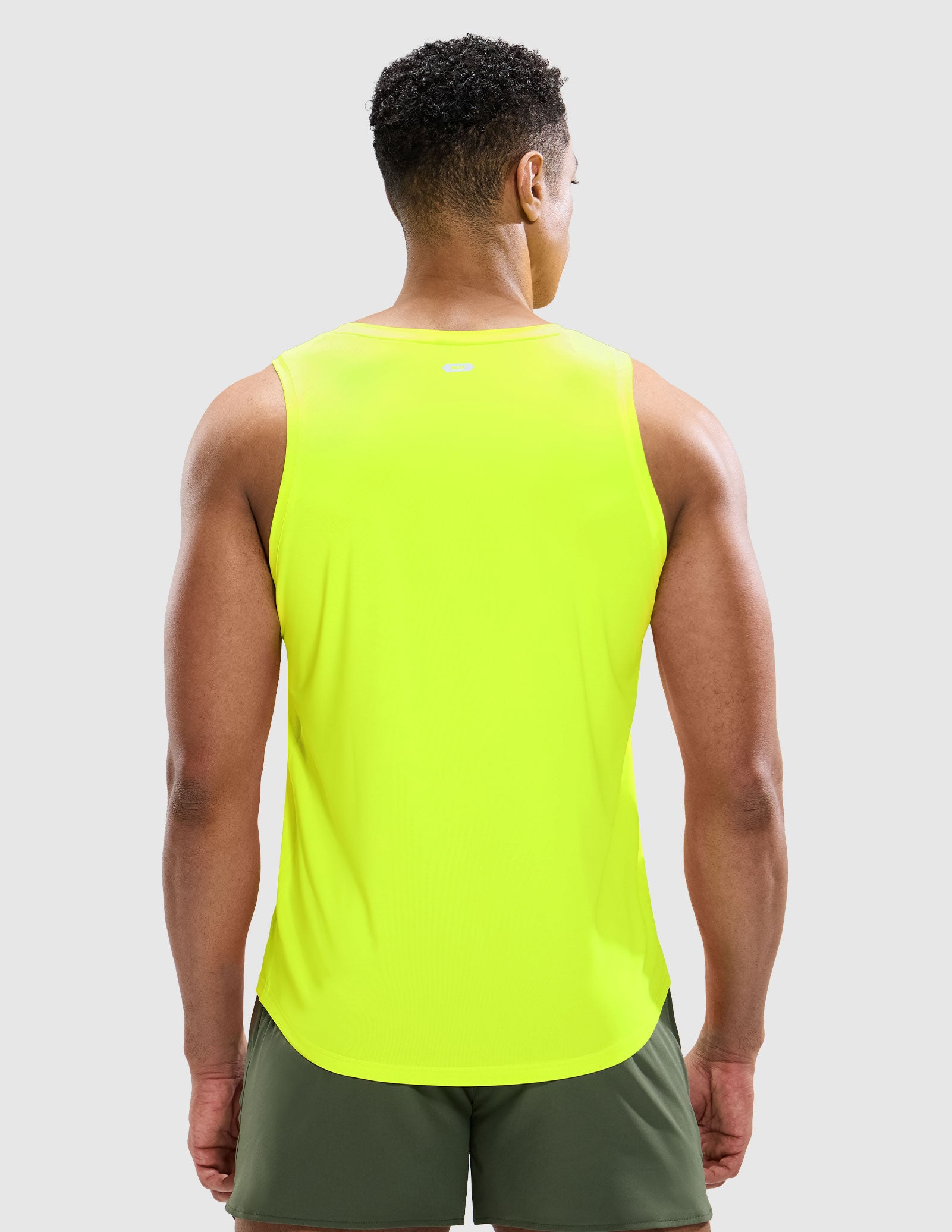 MIER Men’s Sleeveless Running Shirt Breathable and Sweat Wicking Men's Tank Top