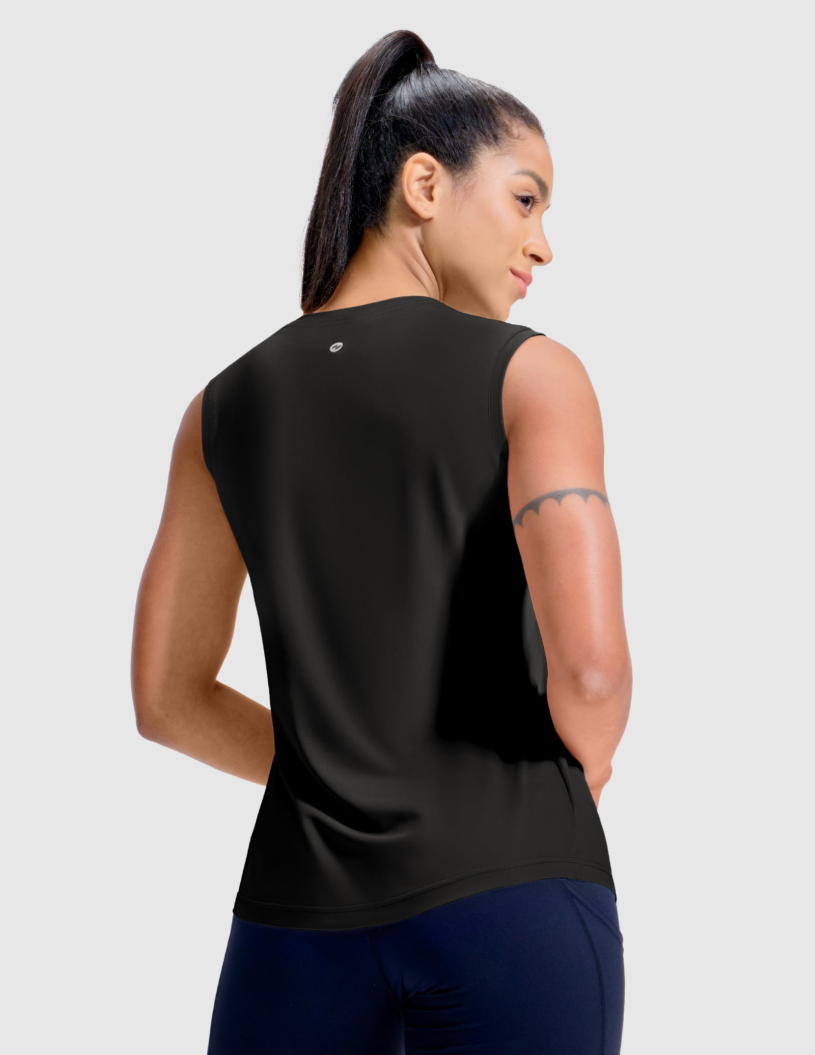 MIER Women’s Sleeveless Athletic Top Dry Fit UPF 50+ Running Workout Tank Women Tank Top