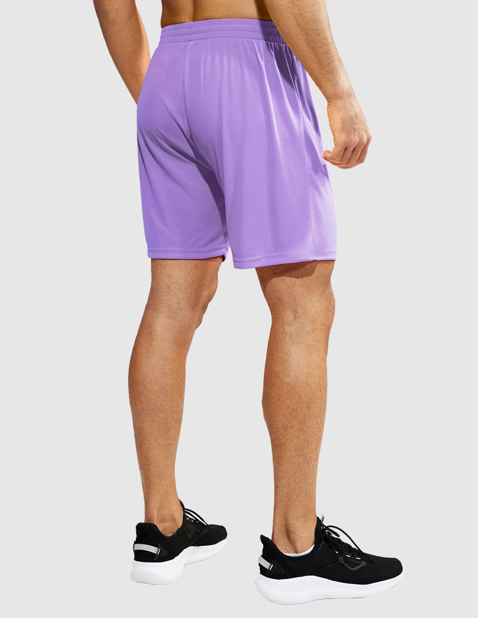 MIER Men Quick-Dry Athletic Running Shorts without Pockets Men's Shorts