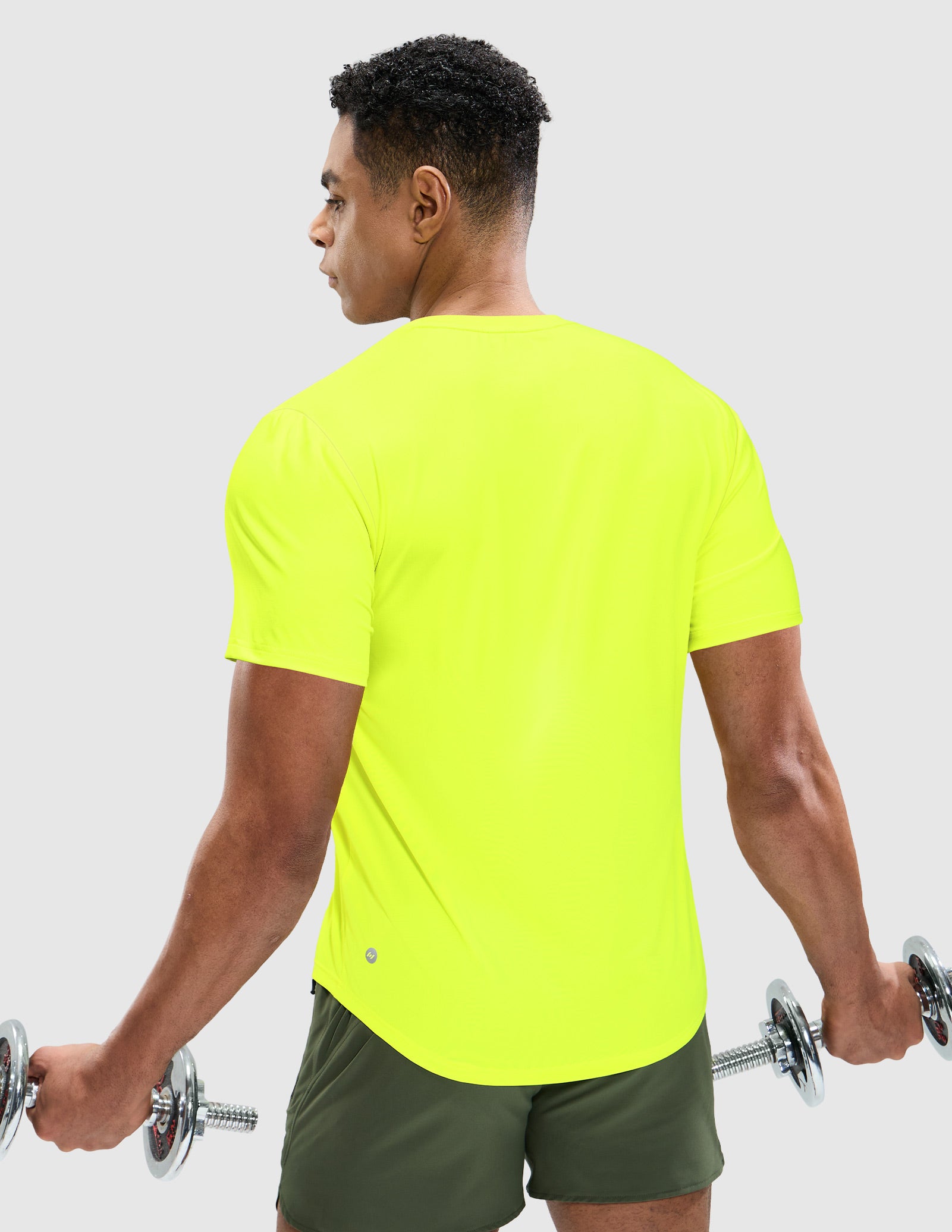 MIER Men’s Workout T-Shirt Dry Fit Short Sleeve UPF 50+ Running Tee Men's T-Shirts