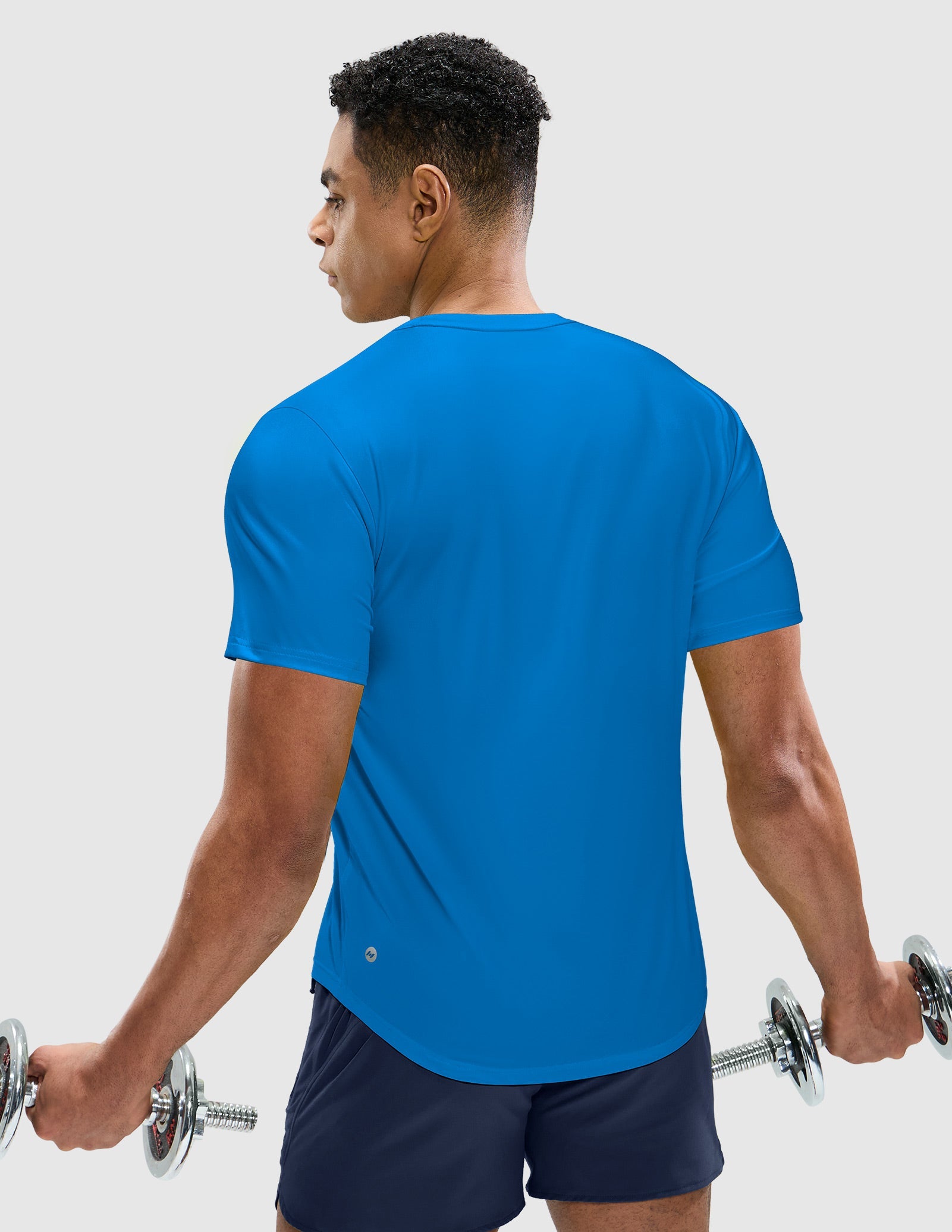 MIER Men’s Workout T-Shirt Dry Fit Short Sleeve UPF 50+ Running Tee Men's T-Shirts