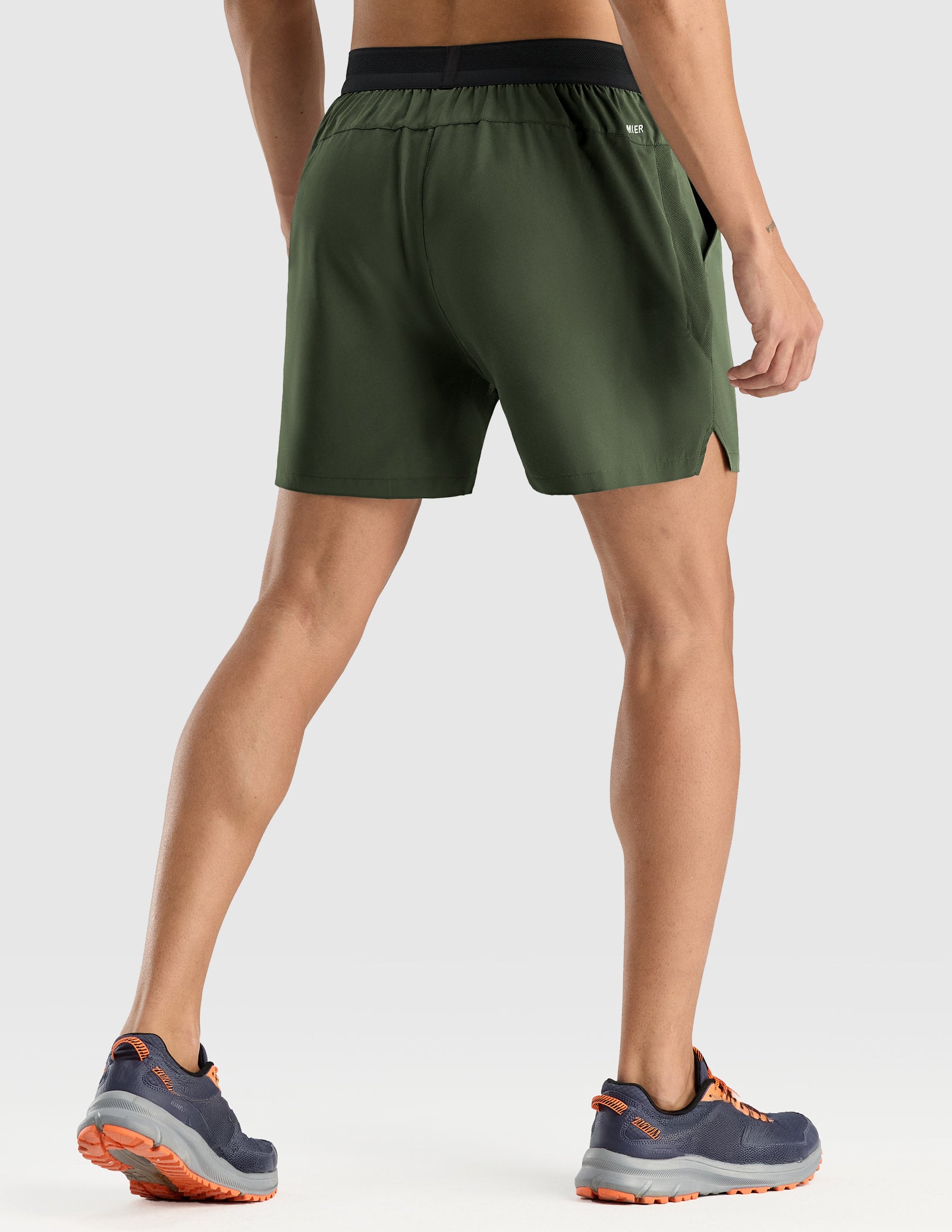 MIER Men’s 5” Quick Dry Performance Shorts with 3 Pockets Men's Shorts