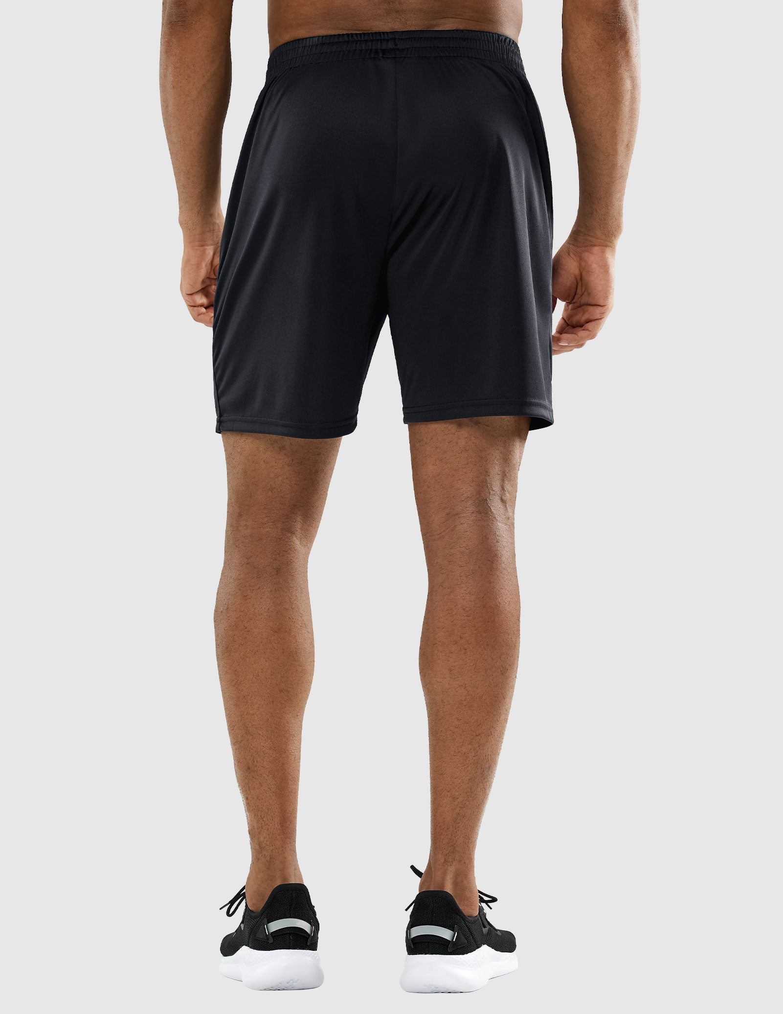 MIER Men Quick-Dry Athletic Running Shorts without Pockets Men's Shorts