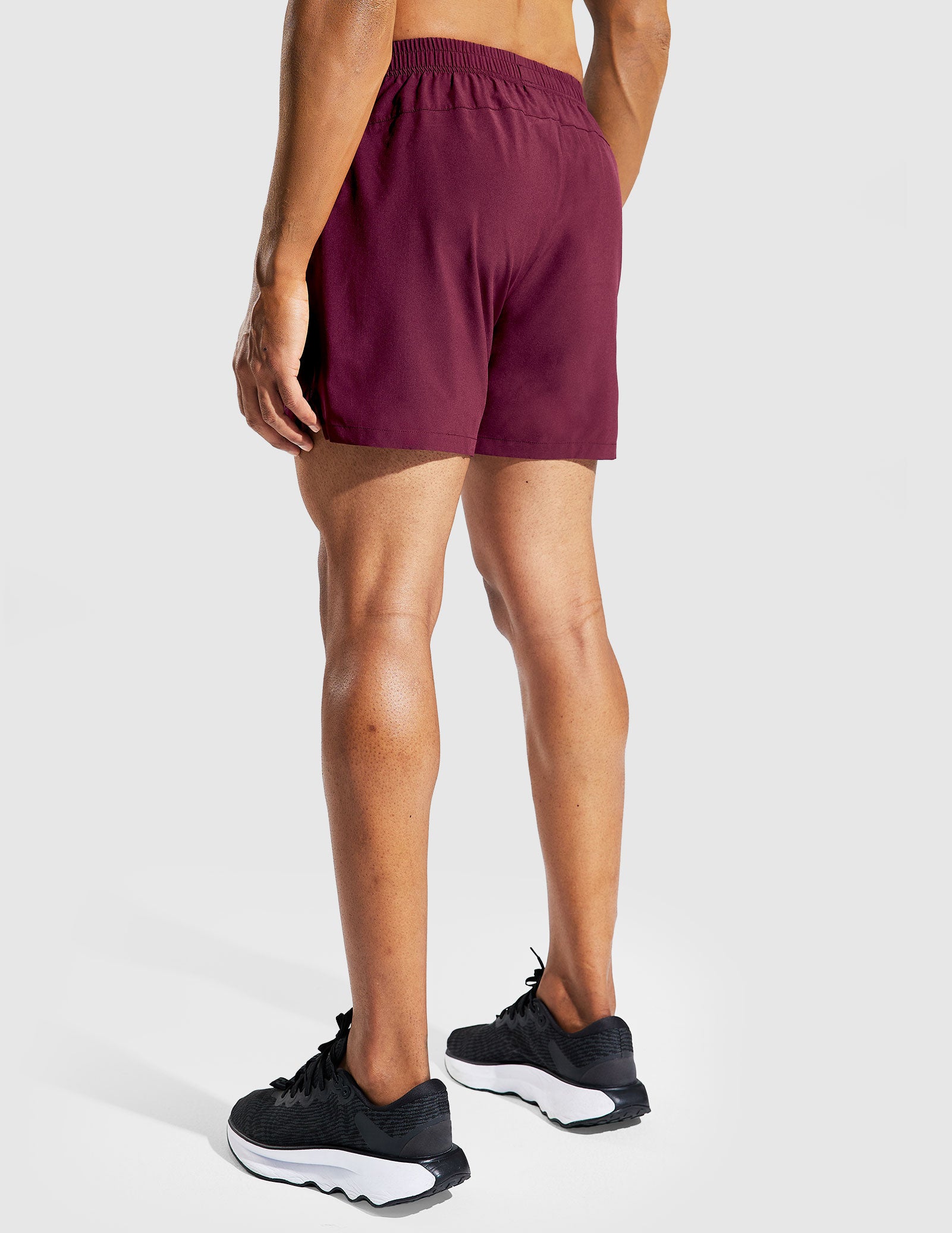 Men's Quick Dry Running Athletic Shorts with Pockets 5 Inch