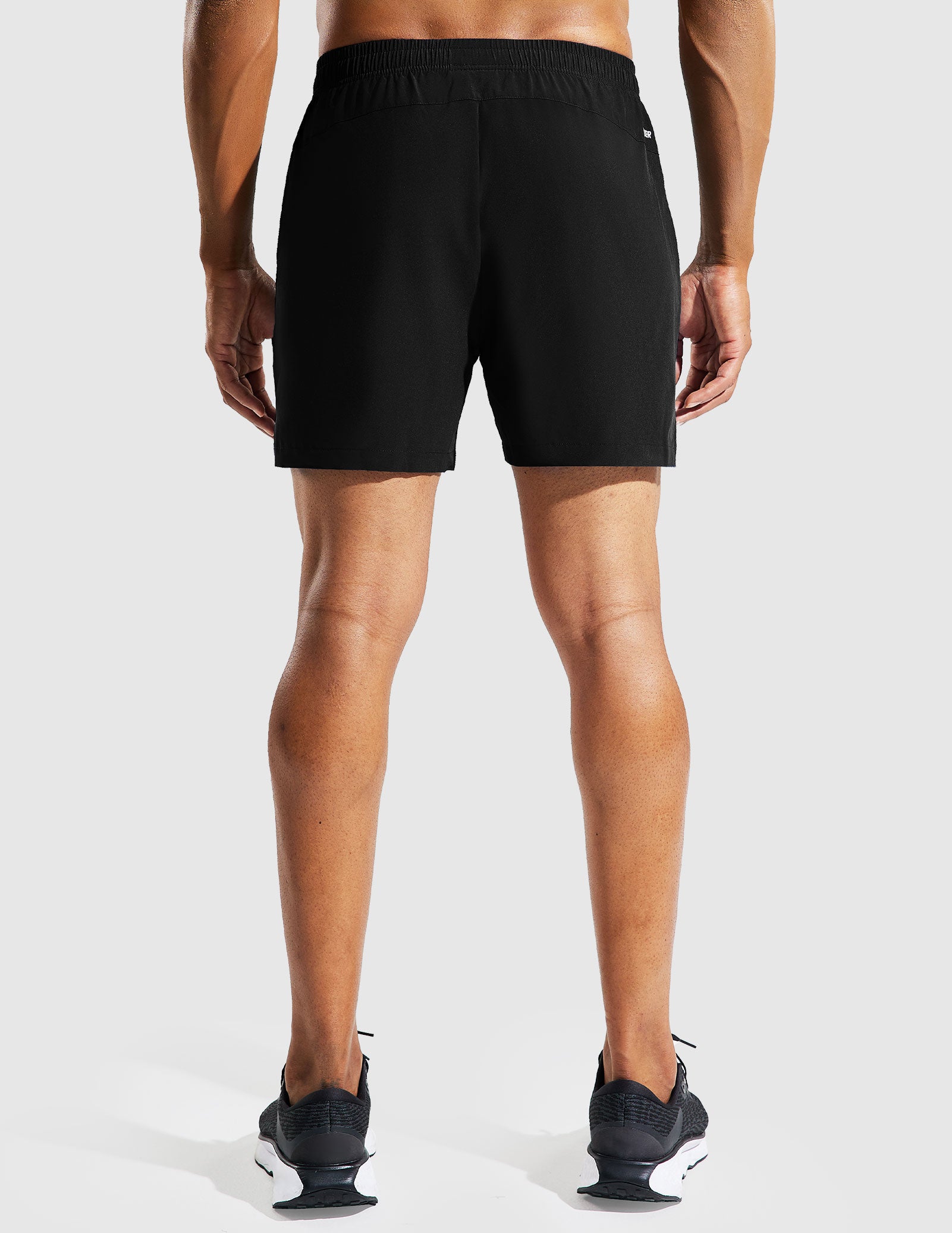 Men's Quick Dry Running Athletic Shorts with Pockets 5 Inch