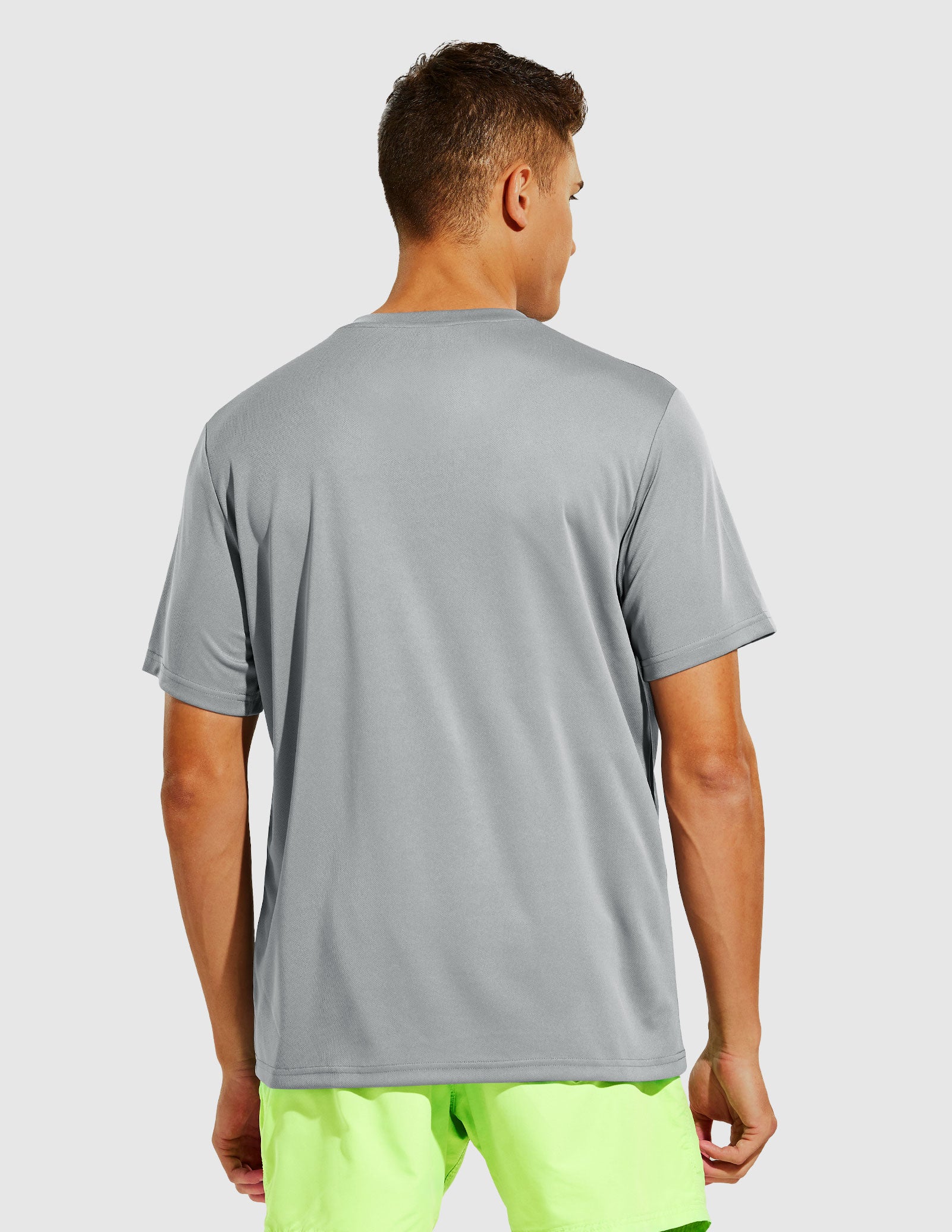 MIER Men's Dry Fit Performance Tees Eco Friendly and Moisture Wicking Men's T-Shirts