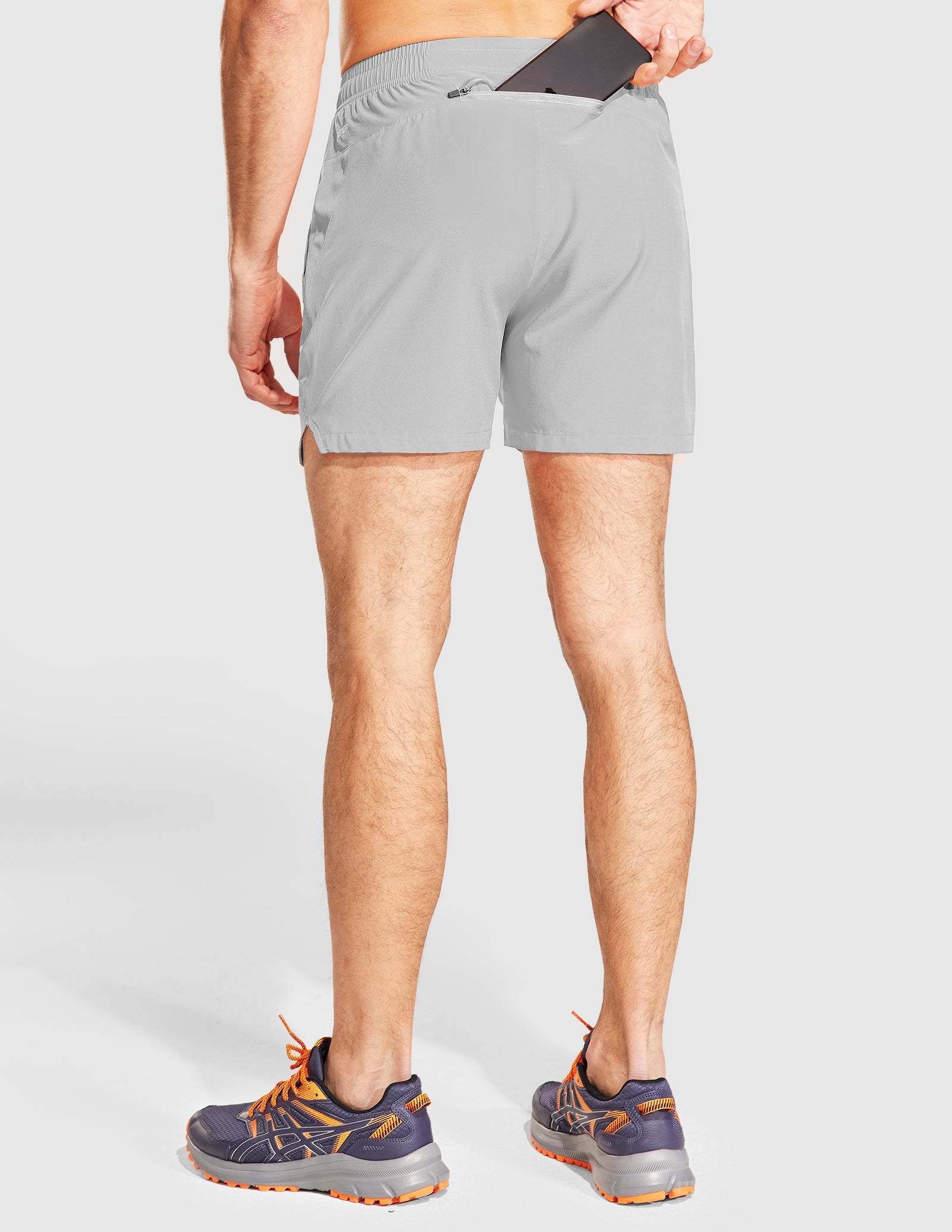 Men's PaceLite Shorts W/ Zipper Pockets 5"
