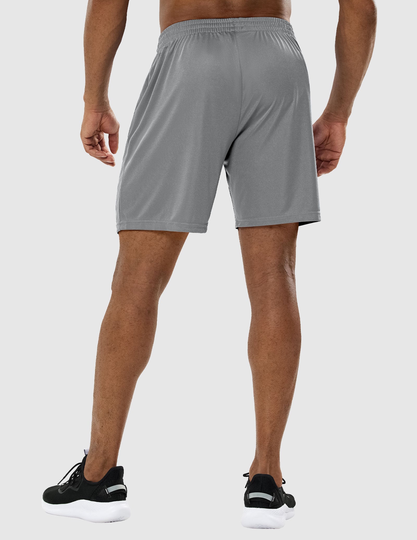 MIER Men Quick-Dry Athletic Running Shorts without Pockets Men's Shorts