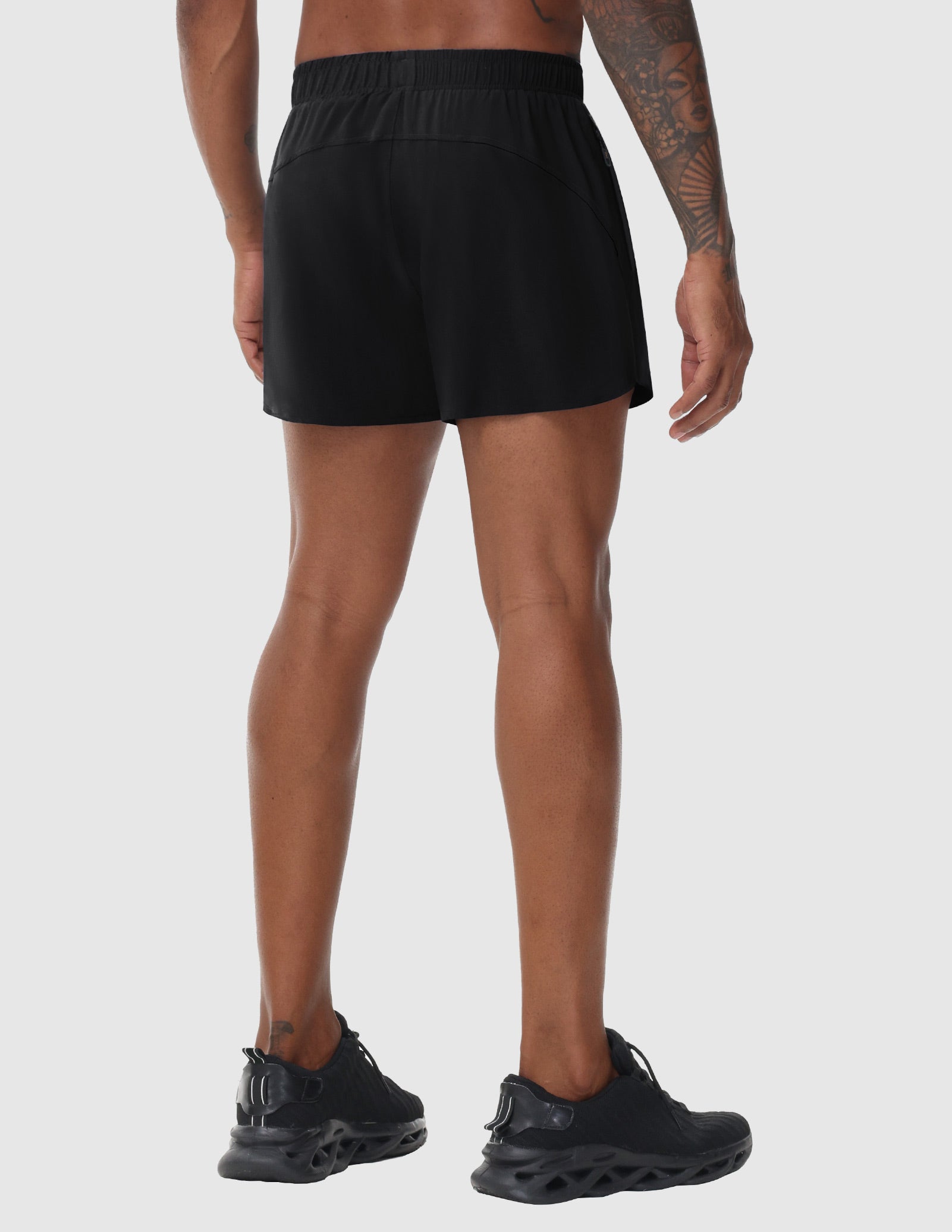 Men's PaceLite Logo Shorts W/Brief 3"