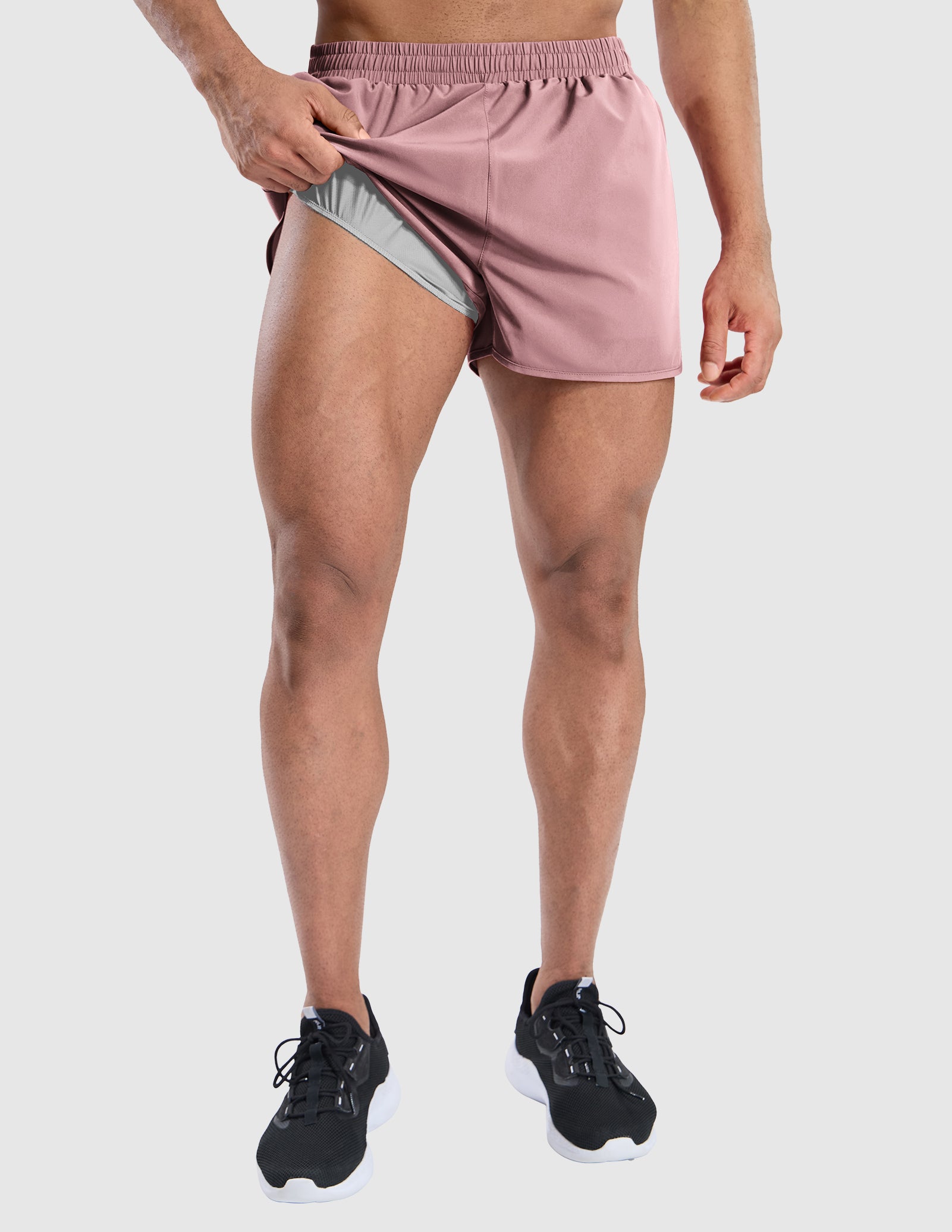 Men's PaceLite Split Shorts W/Brief 3"