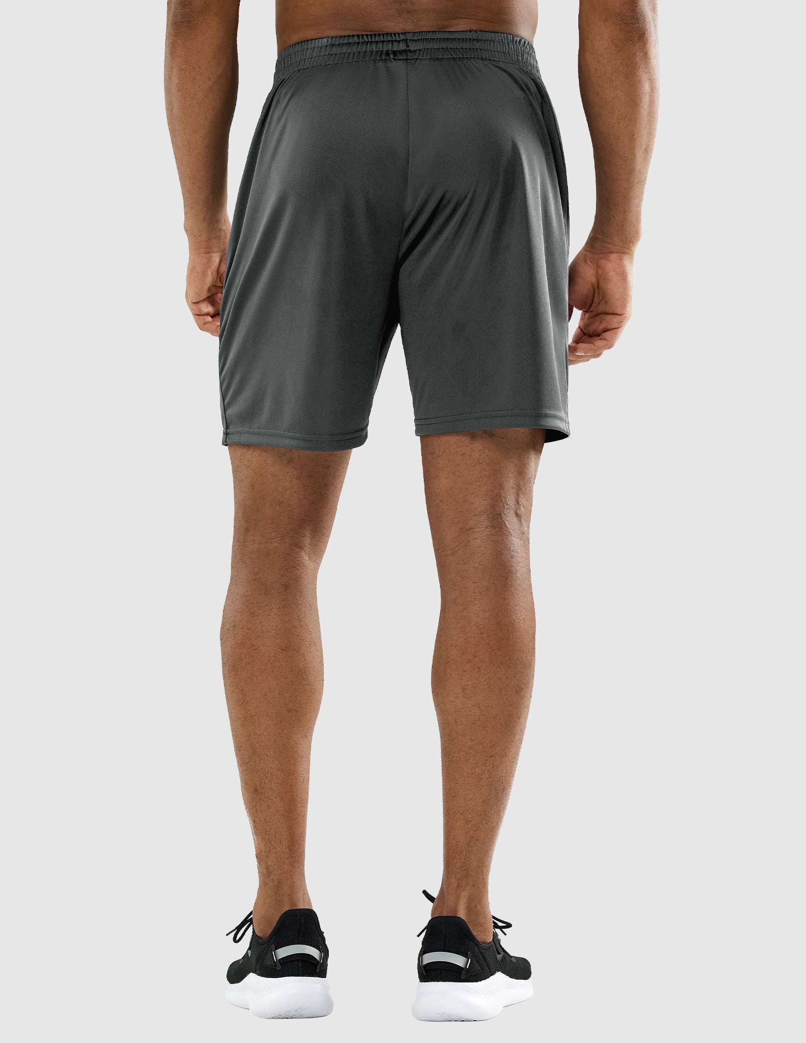 MIER Men Quick-Dry Athletic Running Shorts without Pockets Men's Shorts