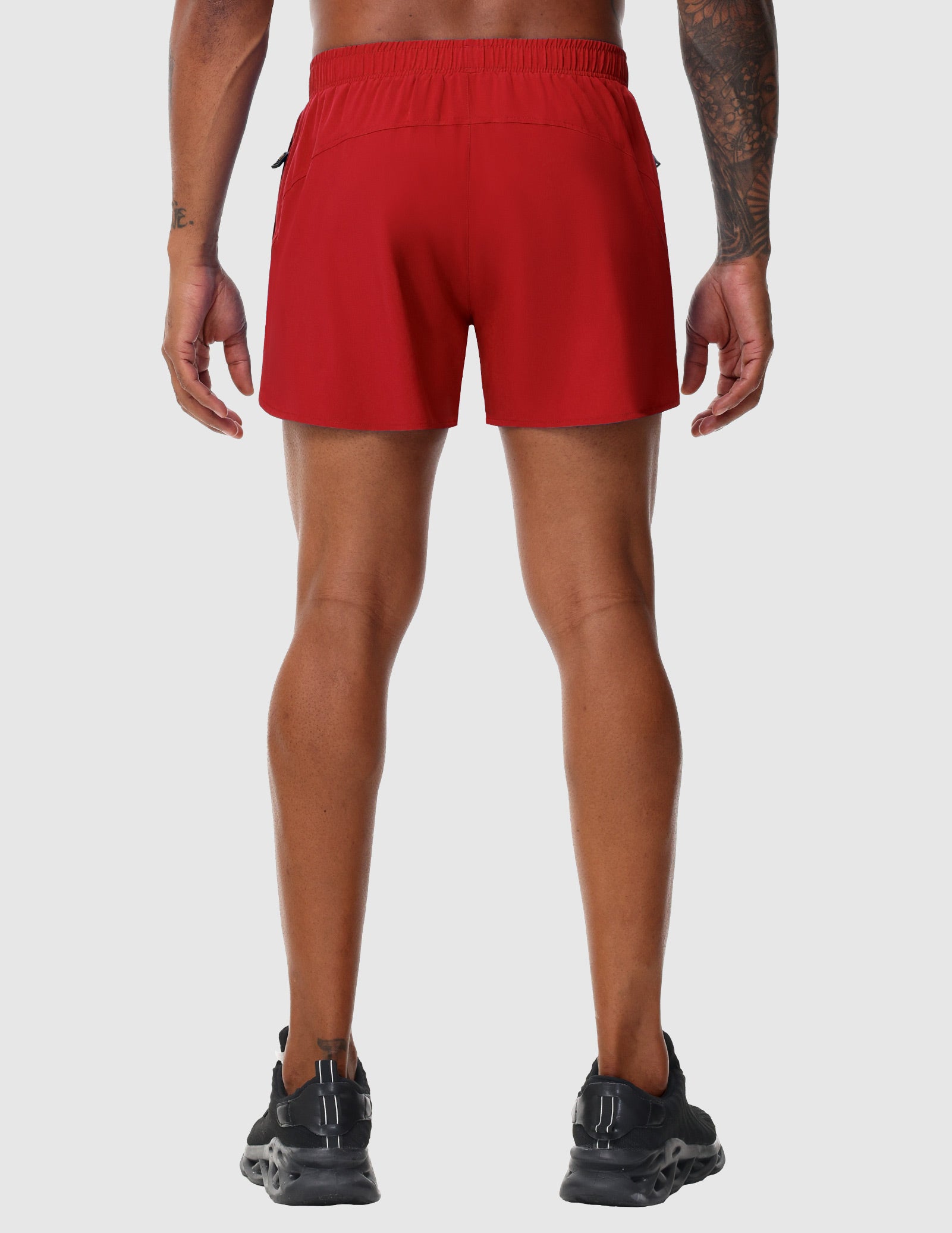 Men's PaceLite Logo Shorts W/Brief 3"