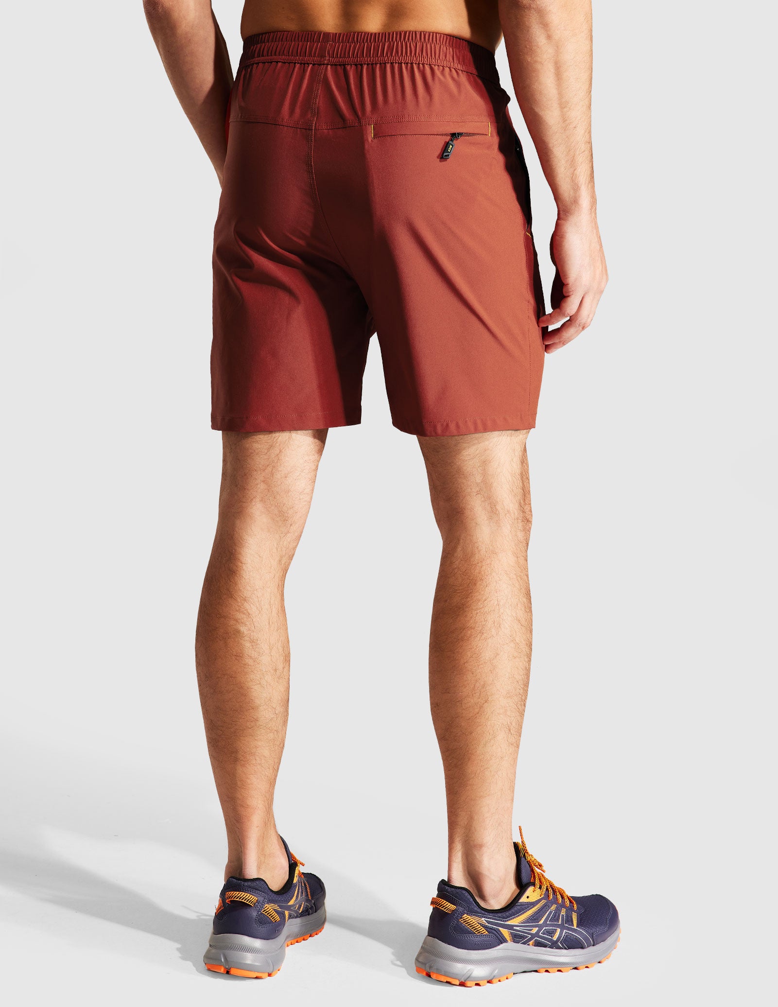 MIER Men's 7 Inch Quick Dry Running Shorts with Phone Pocket Men's Shorts