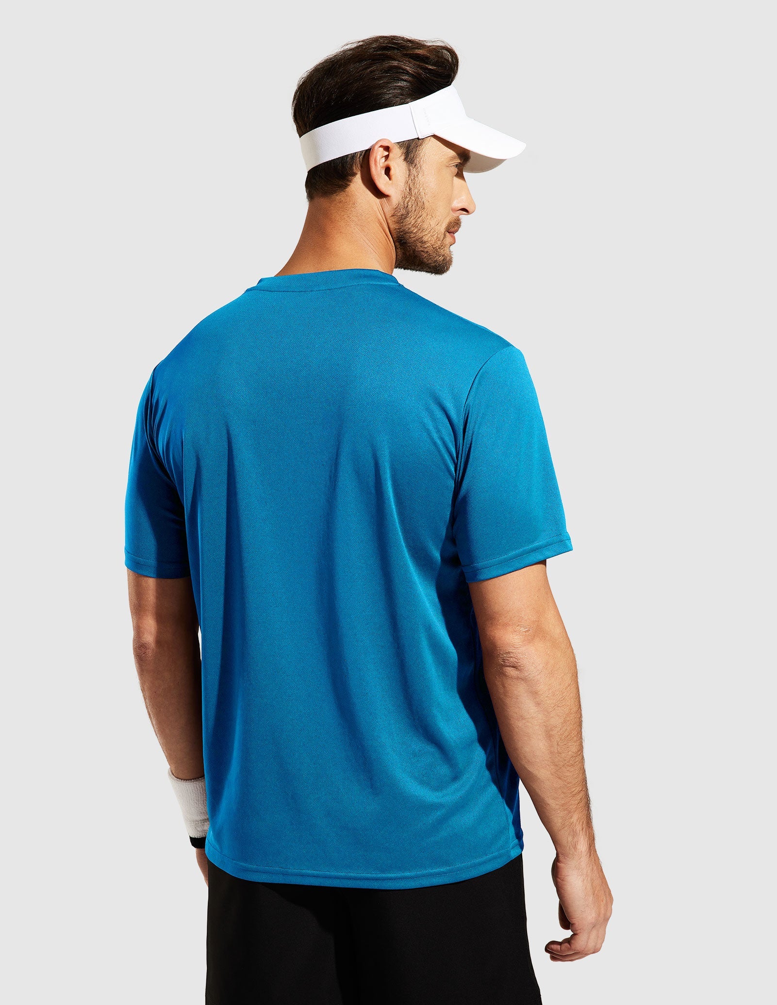 MIER Men's Dry Fit Performance Tees Eco Friendly and Moisture Wicking Men's T-Shirts