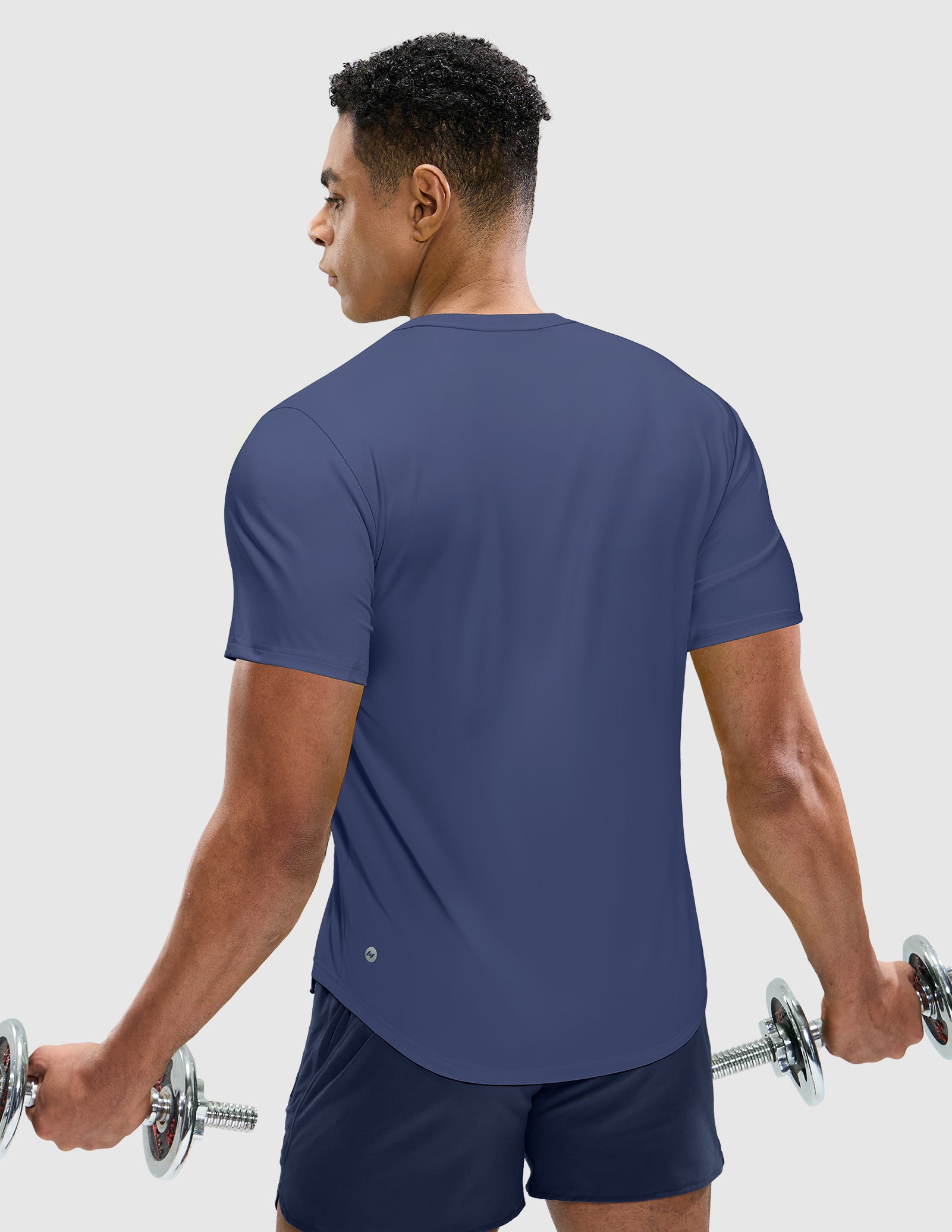 MIER Men’s Workout T-Shirt Dry Fit Short Sleeve UPF 50+ Running Tee Men's T-Shirts