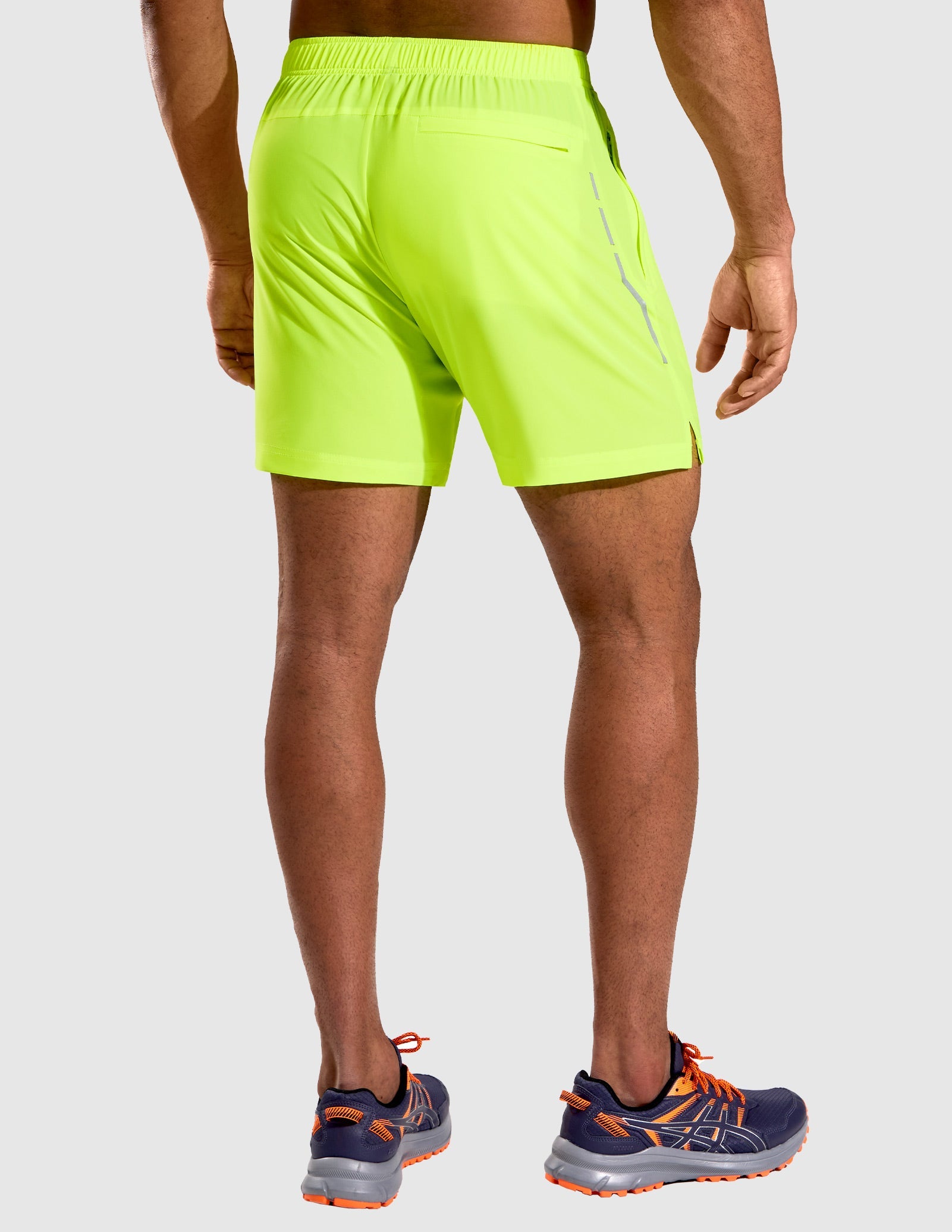 MIER Men’s 5" Athletic Running Shorts Quick Dry Workout Gym Shorts 3 Pockets Men's Shorts