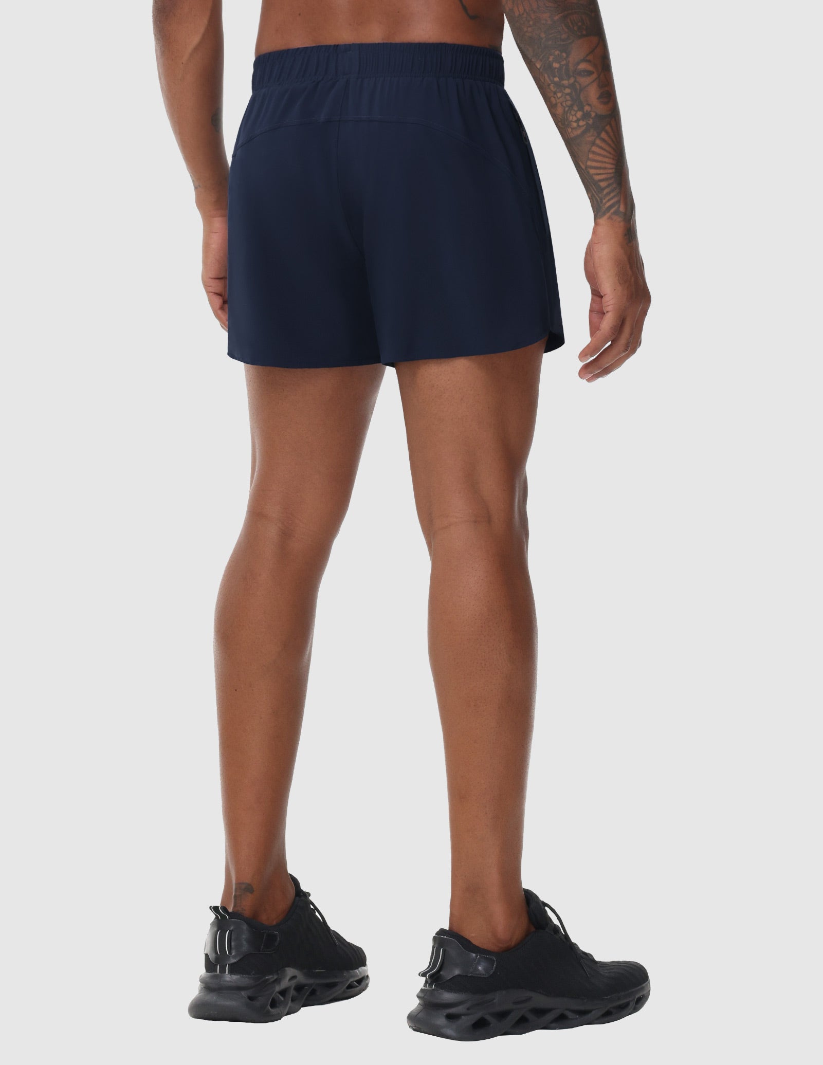 Men's PaceLite Logo Shorts W/Brief 3"