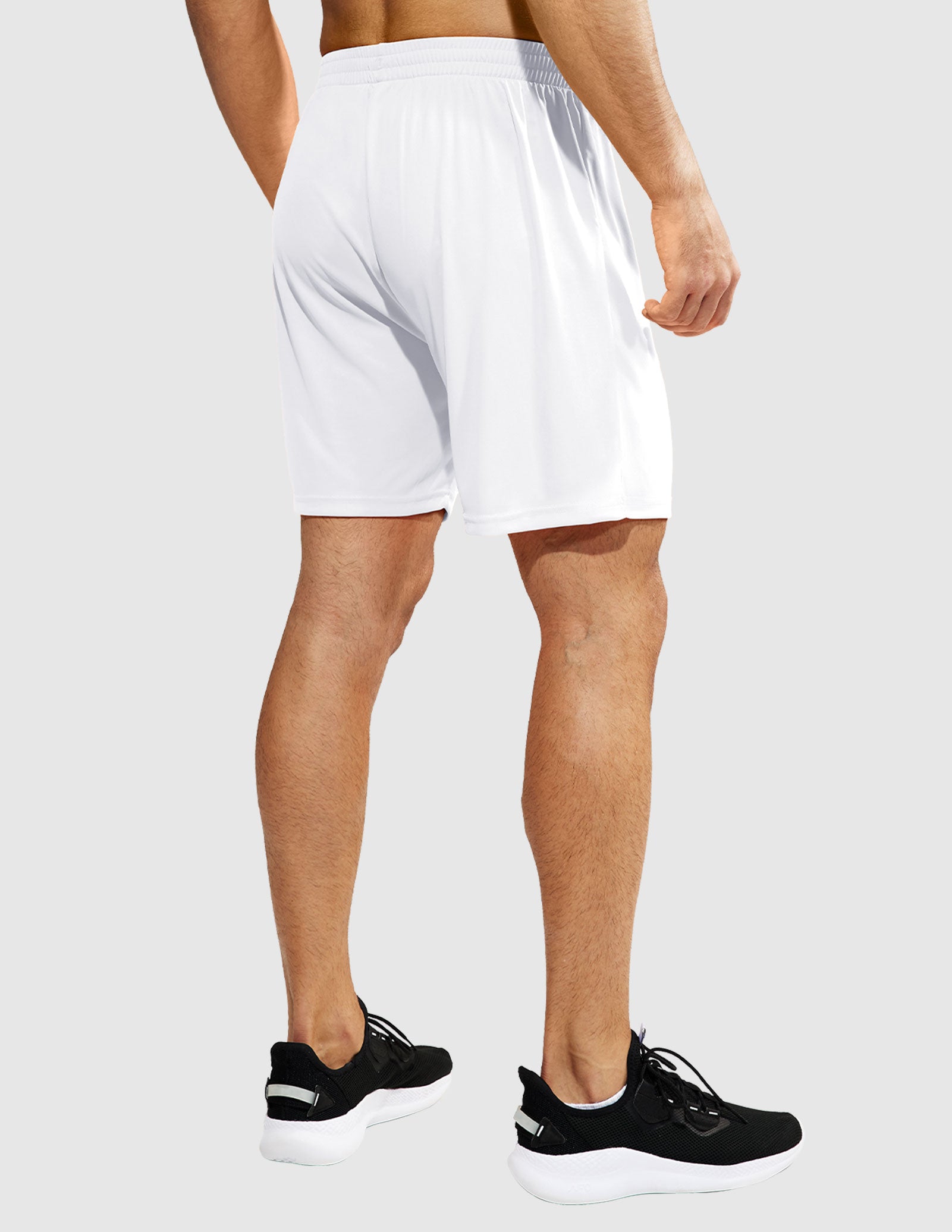 MIER Men Quick-Dry Athletic Running Shorts without Pockets Men's Shorts
