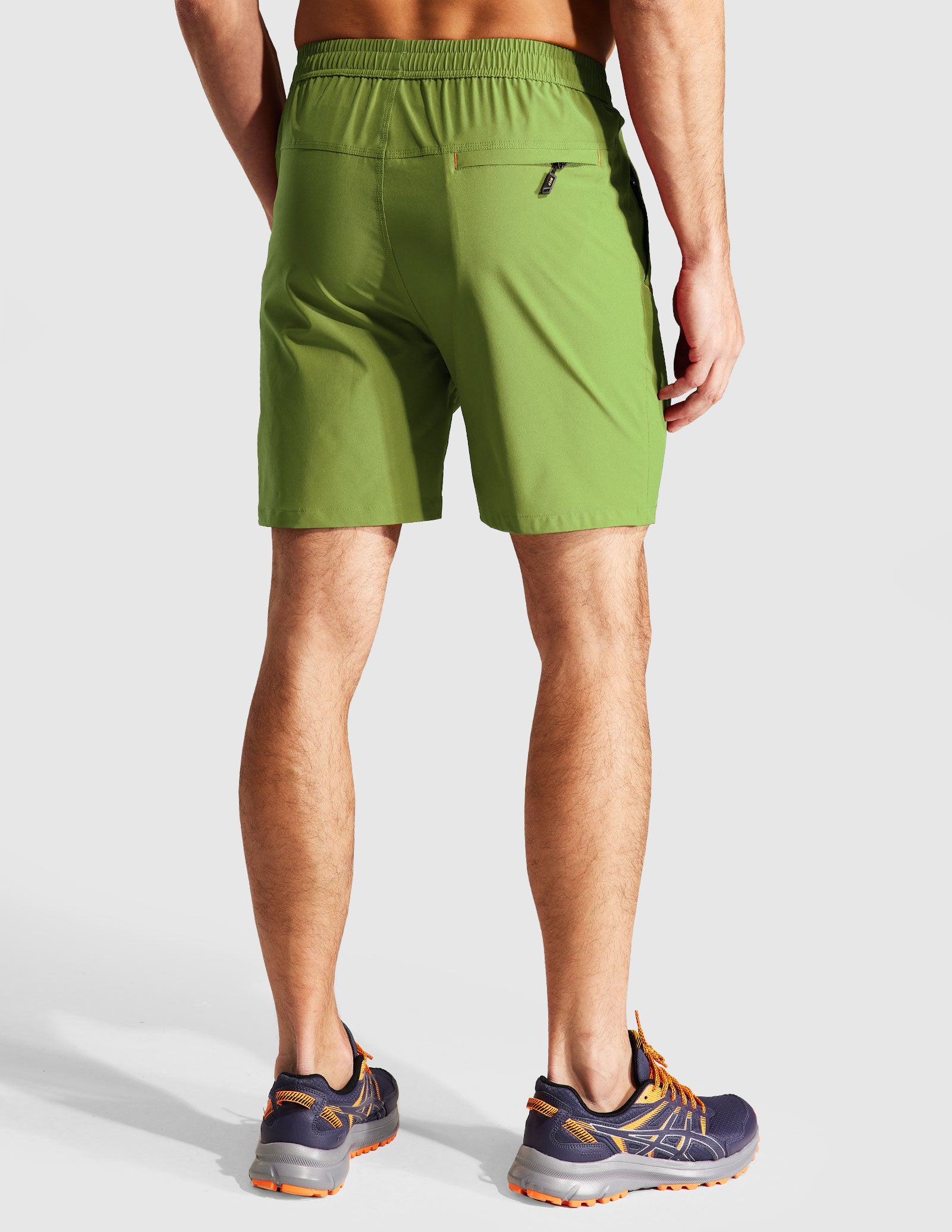 MIER Men's 7 Inch Quick Dry Running Shorts with Phone Pocket Men's Shorts