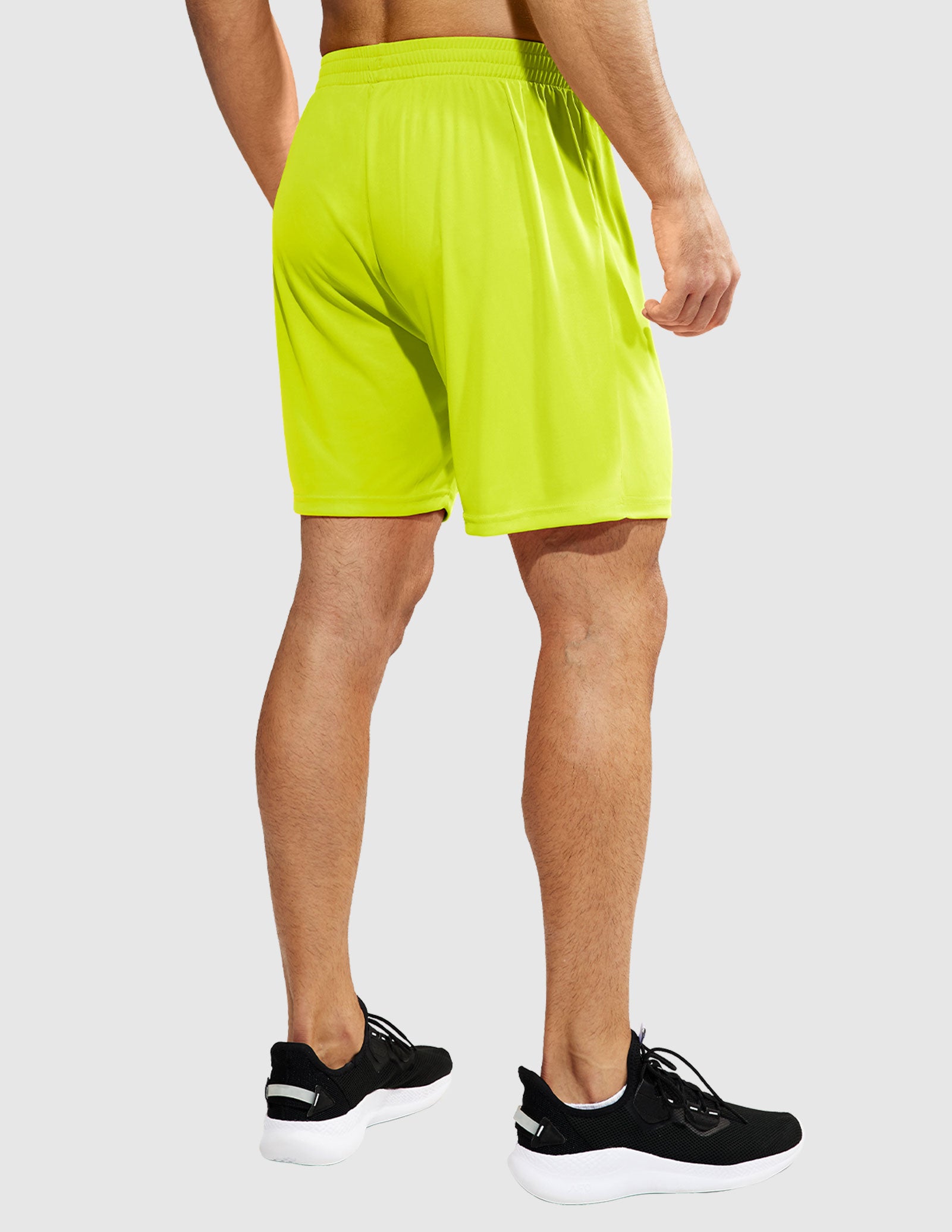 MIER Men Quick-Dry Athletic Running Shorts without Pockets Men's Shorts