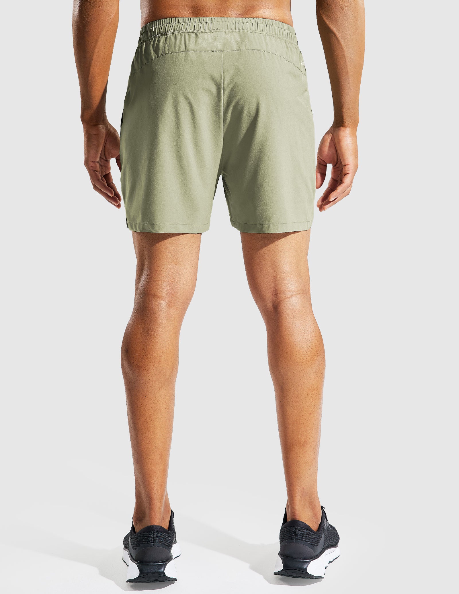 Men's Quick Dry Running Athletic Shorts with Pockets 5 Inch