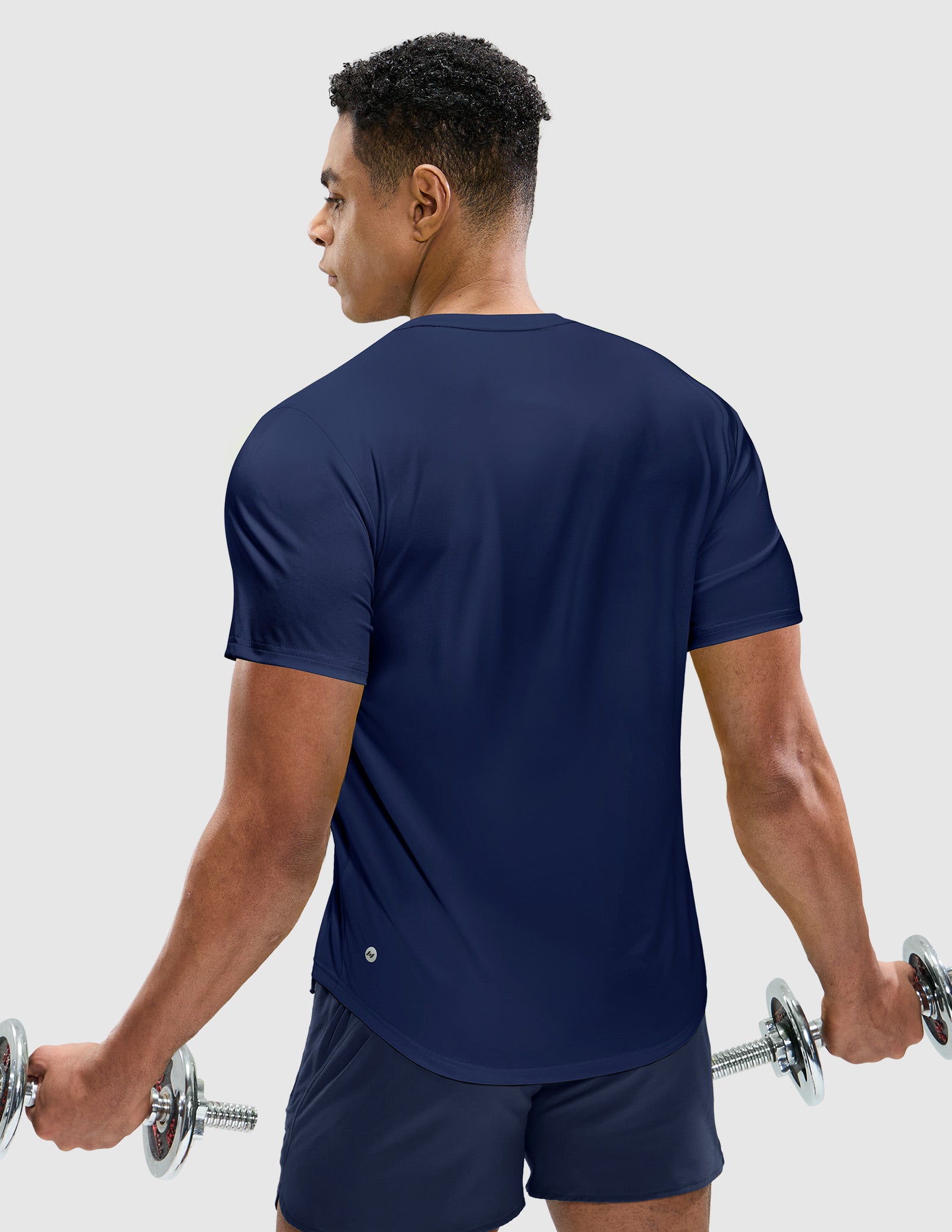 MIER Men’s Workout T-Shirt Dry Fit Short Sleeve UPF 50+ Running Tee Men's T-Shirts