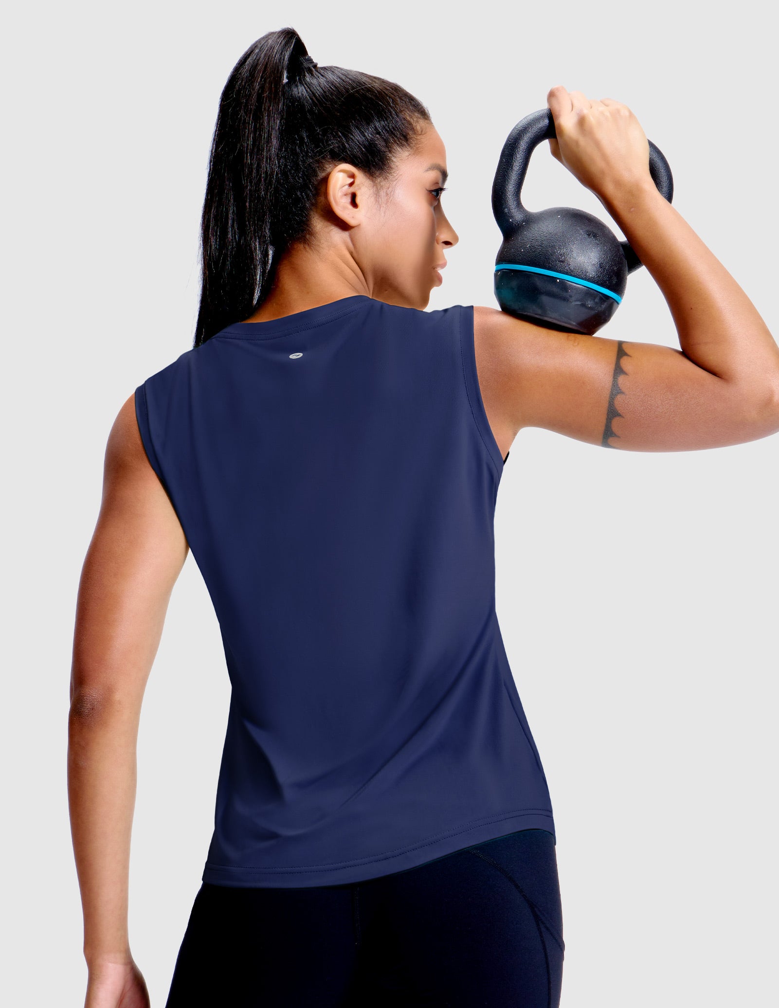 MIER Women’s Sleeveless Athletic Top Dry Fit UPF 50+ Running Workout Tank Women Tank Top