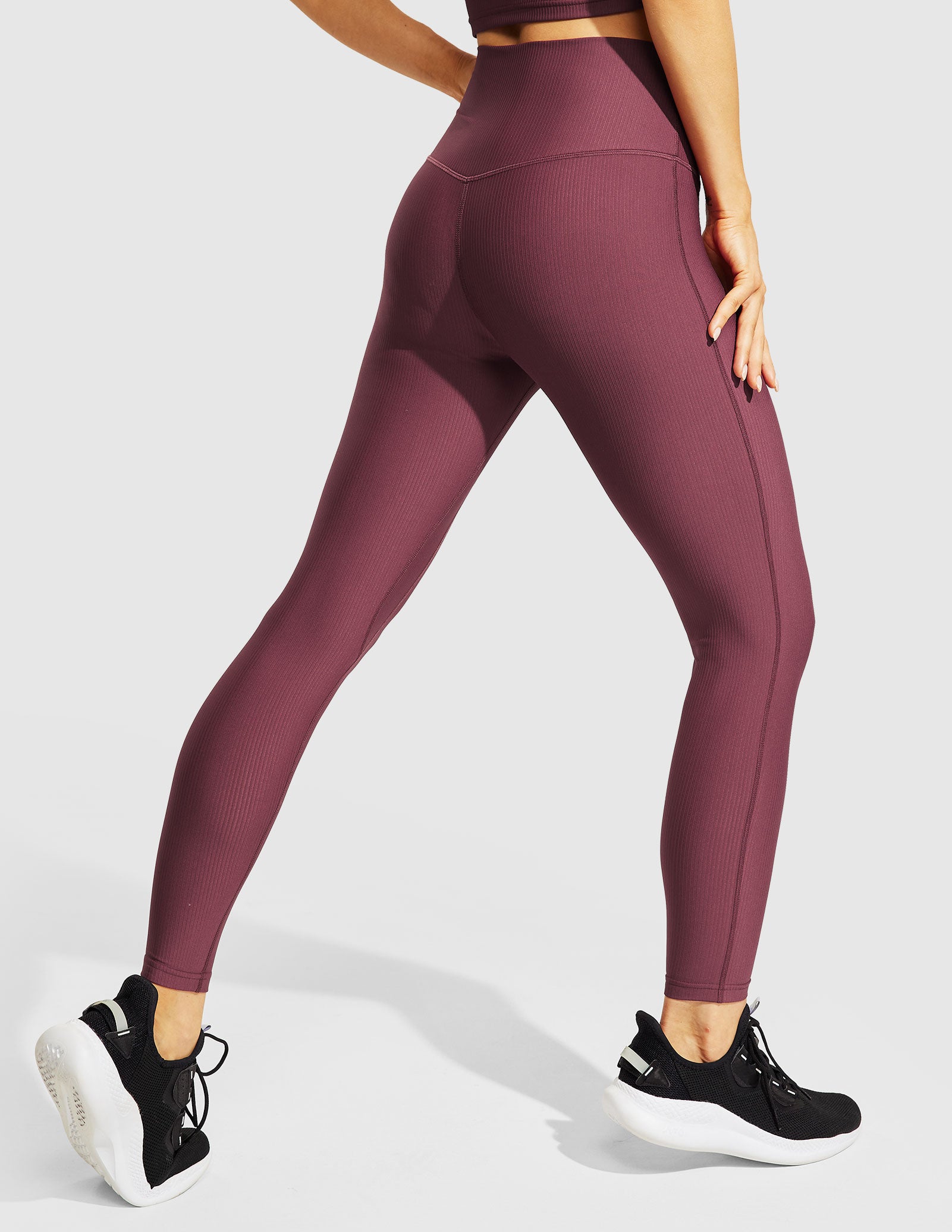 Women's High Waisted Workout Leggings with Inside Pockets