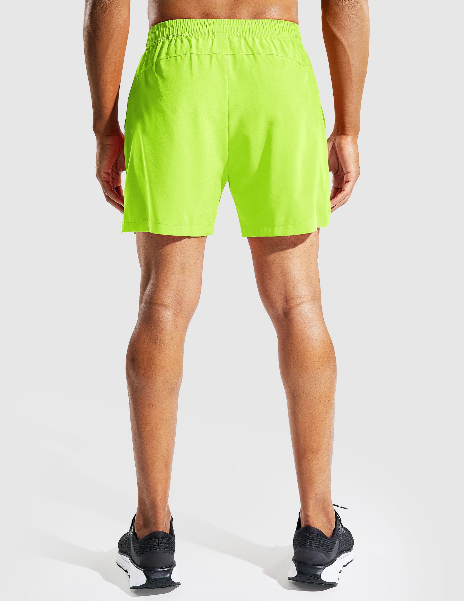 Men's Quick Dry Running Athletic Shorts with Pockets 5 Inch