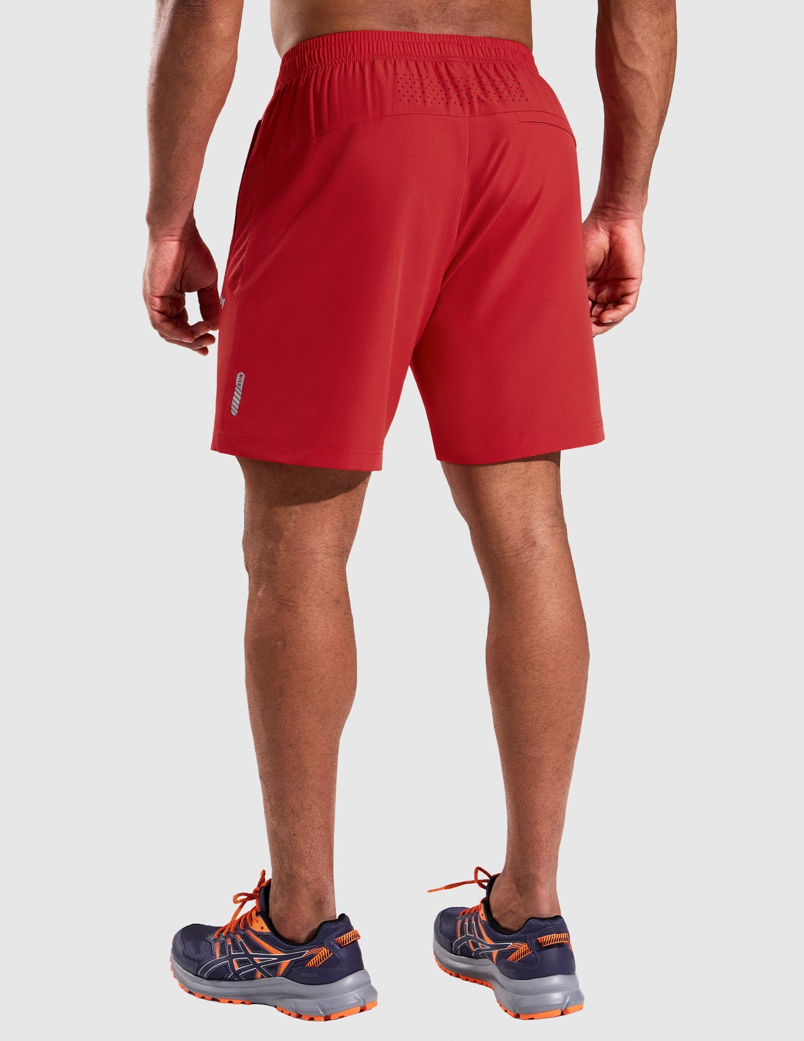 MIER Men’s 7” Athletic Shorts Quick Dry with 3 Zipper Pockets, No Liner Men's Shorts