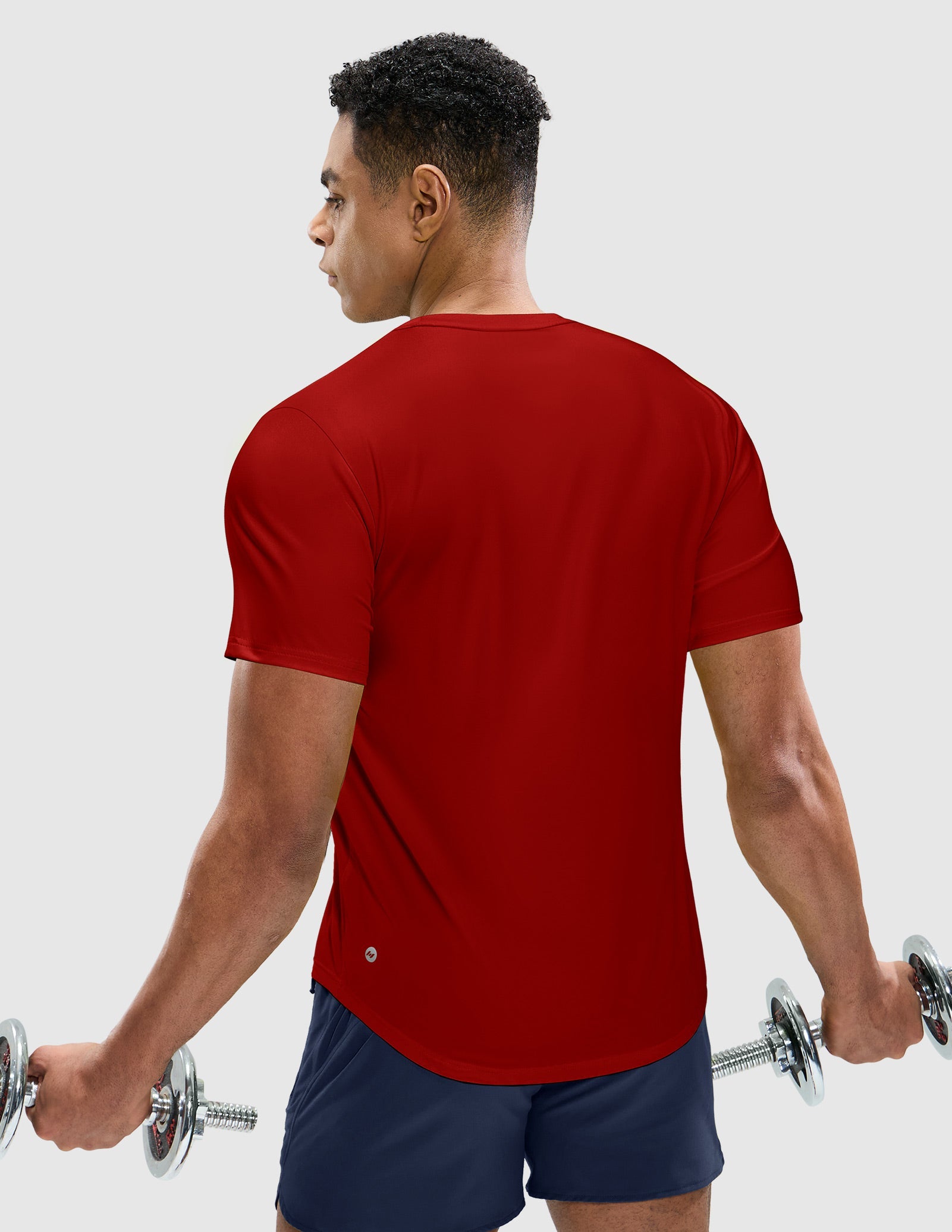 MIER Men’s Workout T-Shirt Dry Fit Short Sleeve UPF 50+ Running Tee Men's T-Shirts