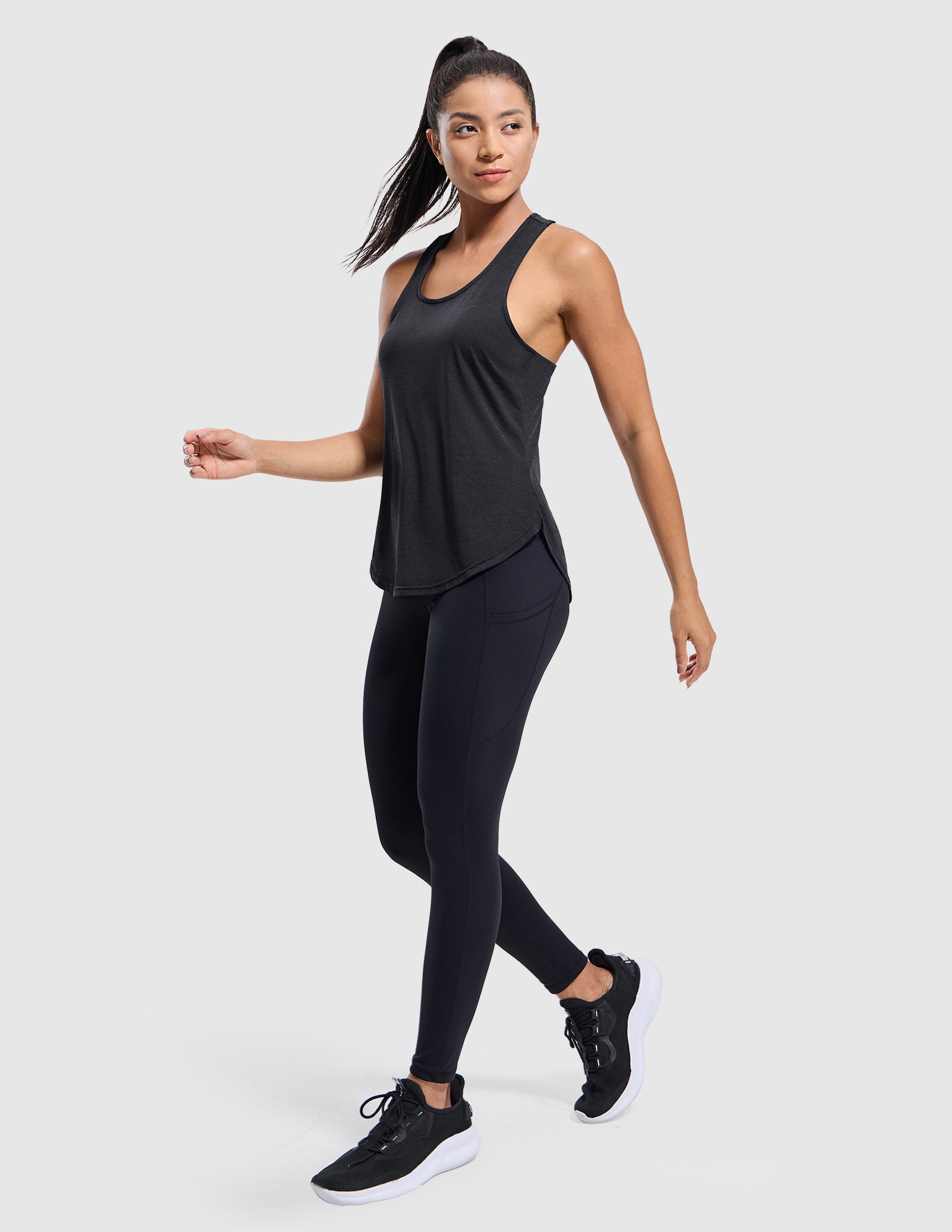 MIER Racerback Women’s Workout Tank Quick Dry Moisture Wicking and Stylish Women Tank Top