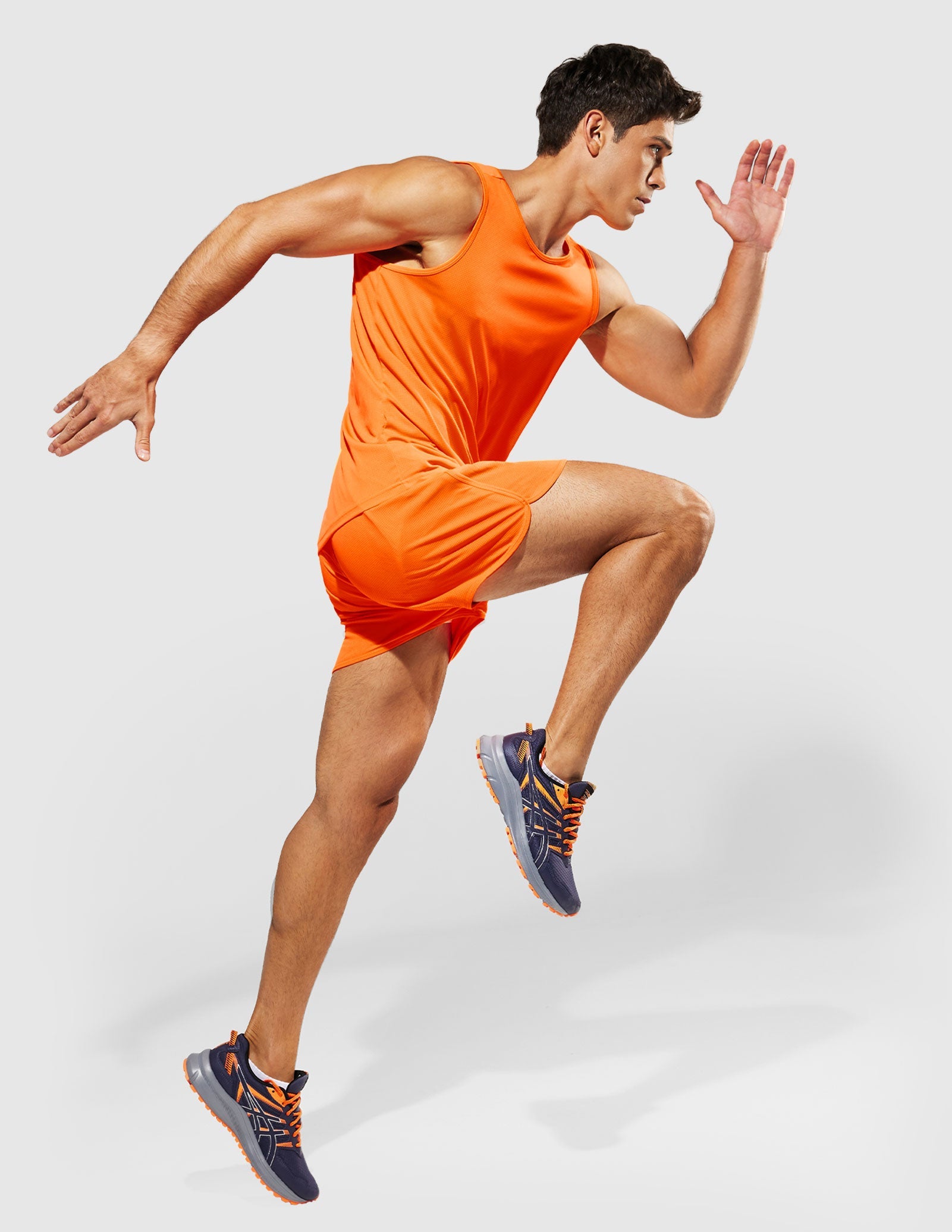 MIER Summer Running Tank Top Lightweight and Sweat Wicking Men's Tank Top